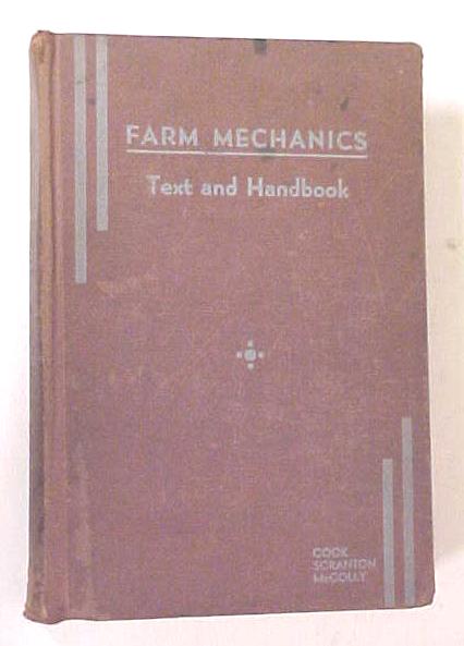 Farm Mechanics Handbook Tools Shop Harness