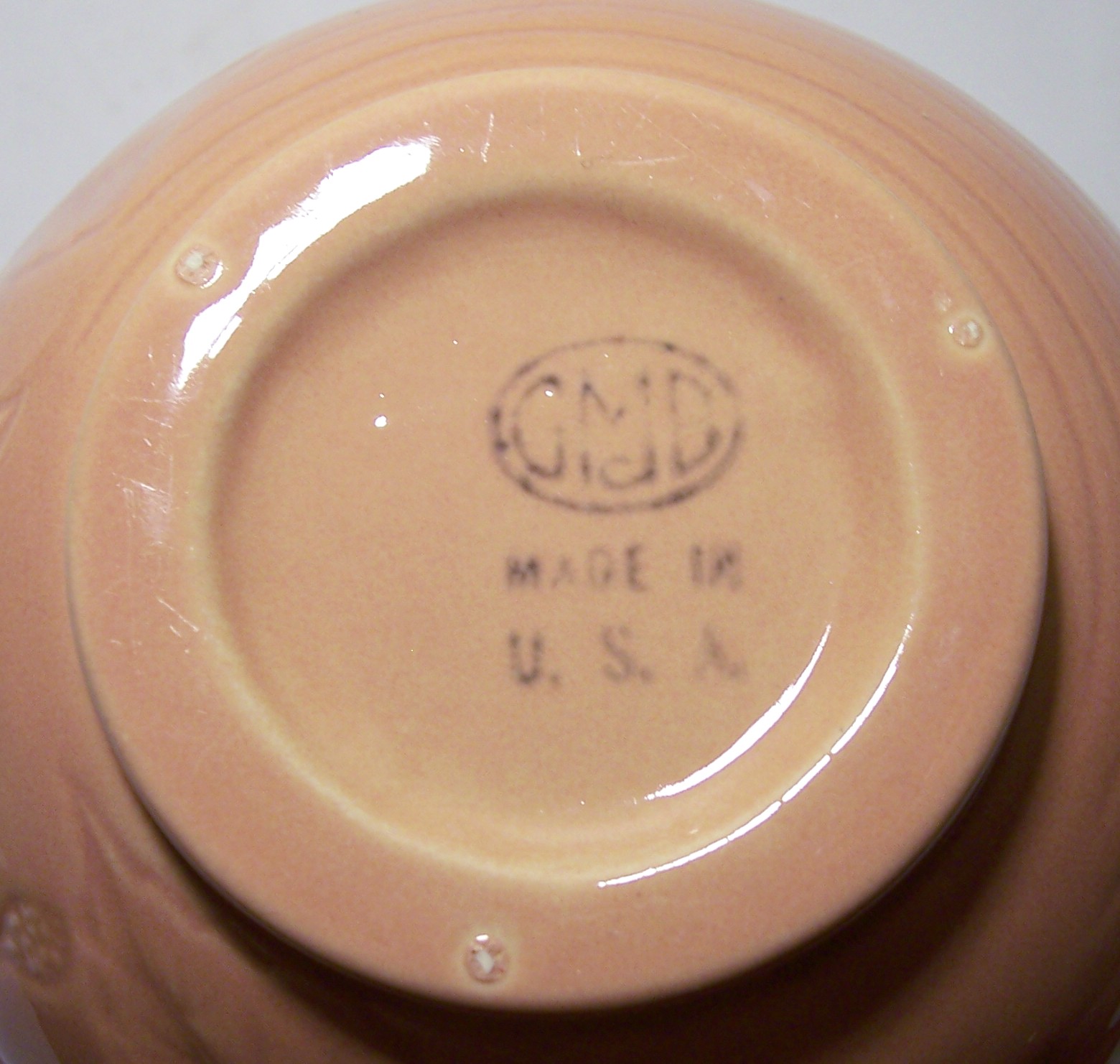 Catalina Pottery Encanto Art Ware Duotone Vase #608
