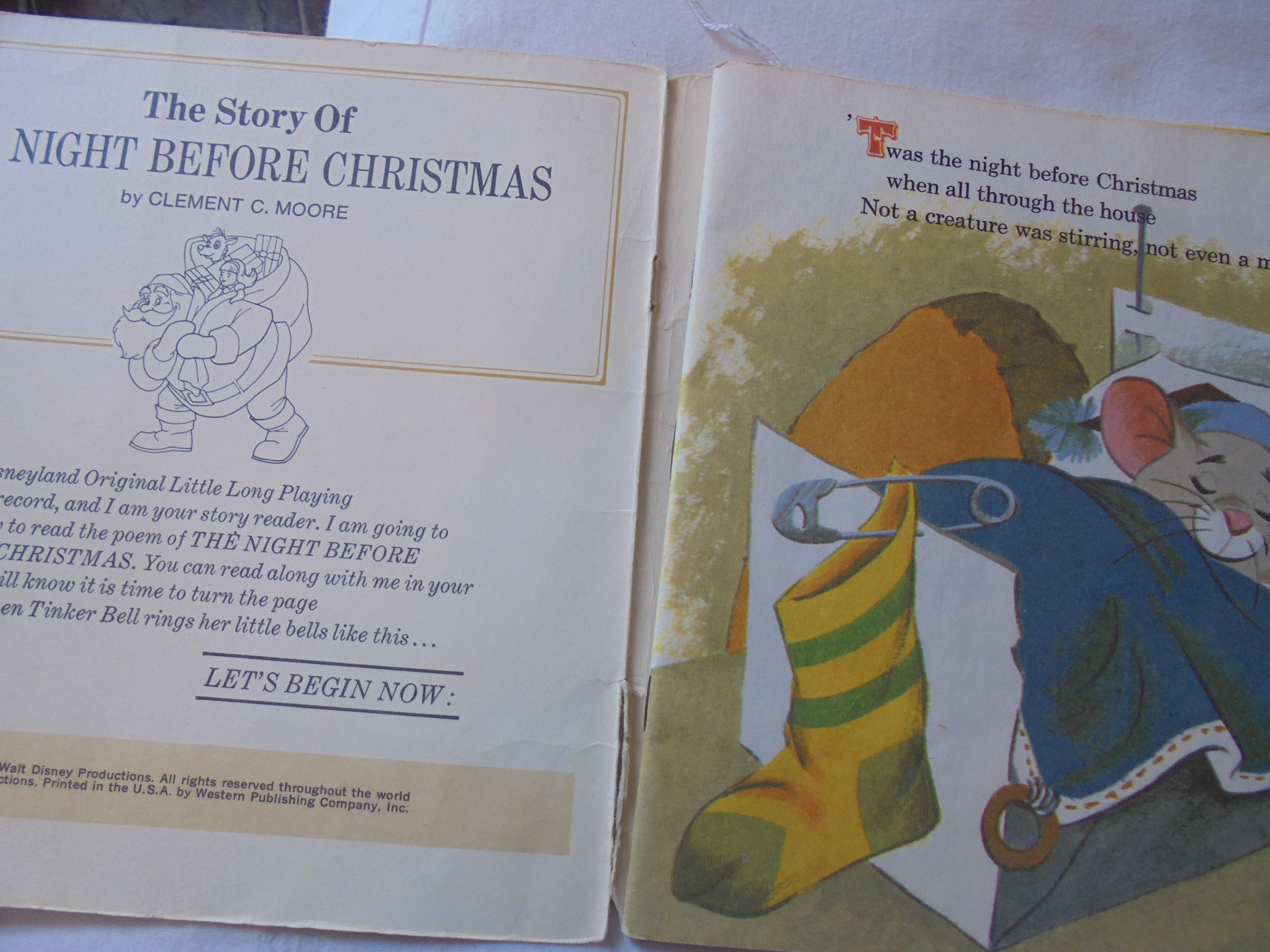 Disney The Night Before Christmas 1970