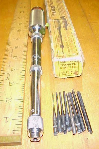 North Bros. Automatic Yankee No. 41 Push Drill w/Box