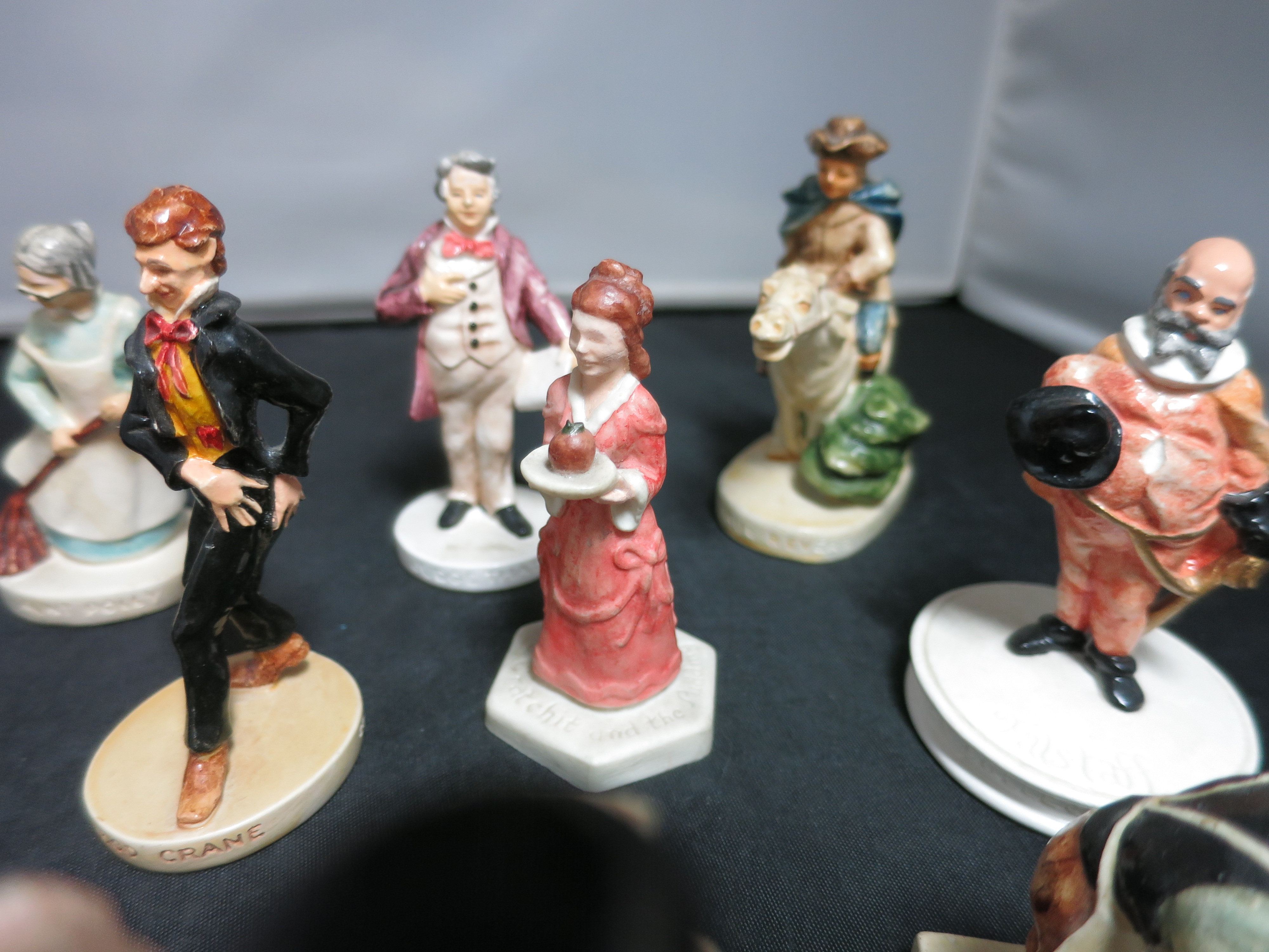 Vintage Sebastian Miniature Figurines Lot of 12