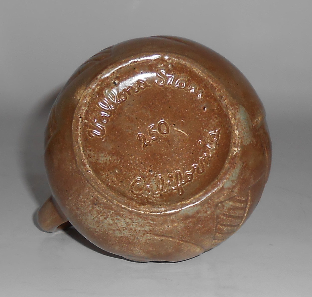 Vellona Star Pottery Southwest Design Demi Creamer Mint