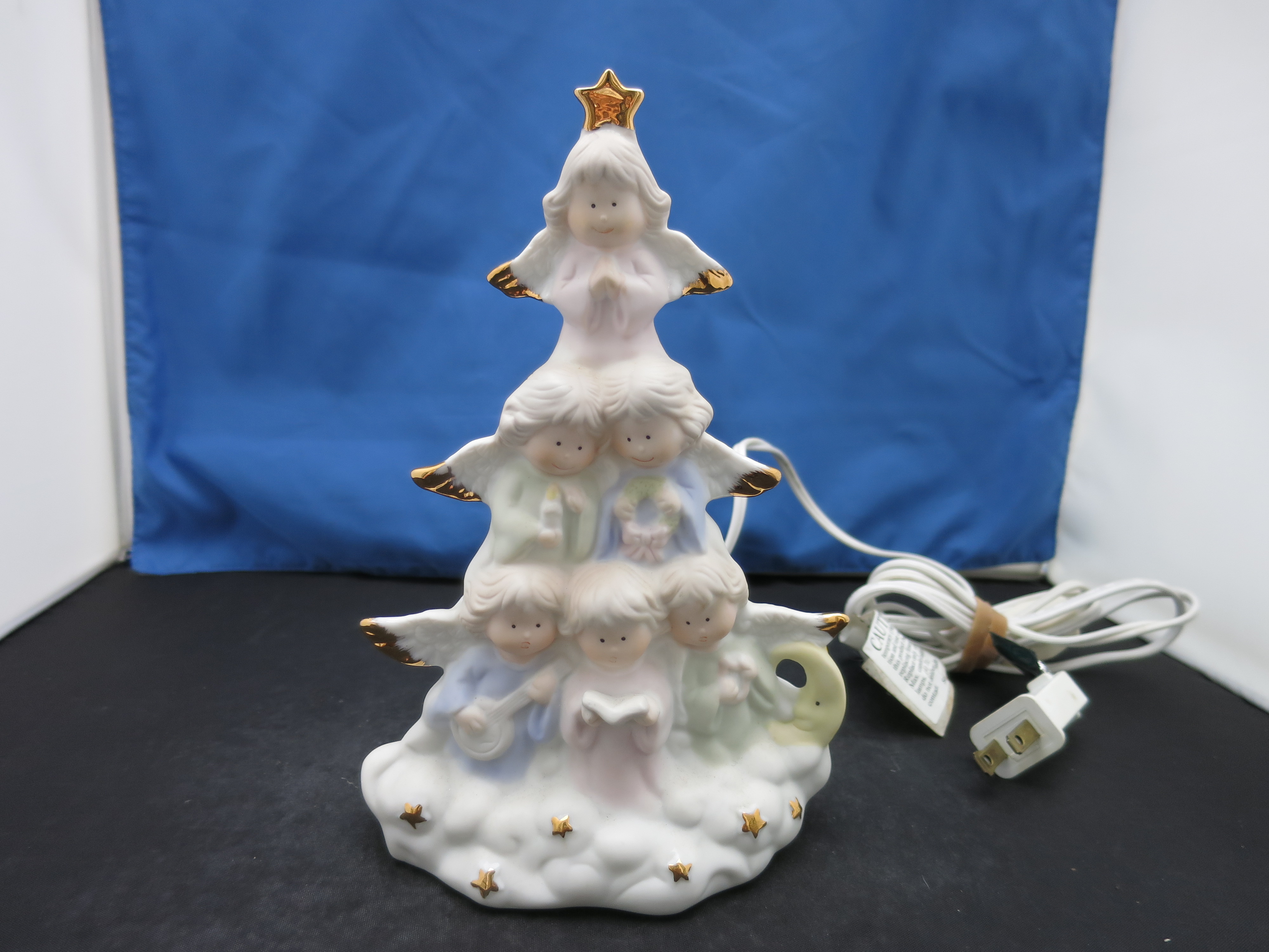 Porcelain Angel Tree Night Light House of Lloyd