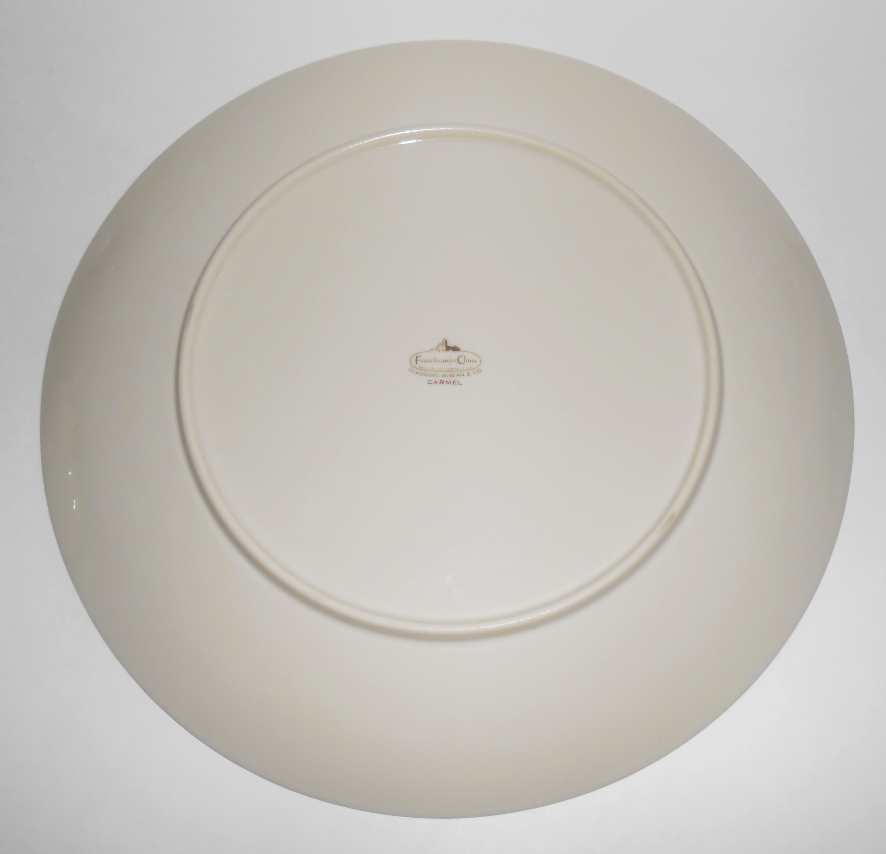 Franciscan Pottery China Carmel Dinner Plate
