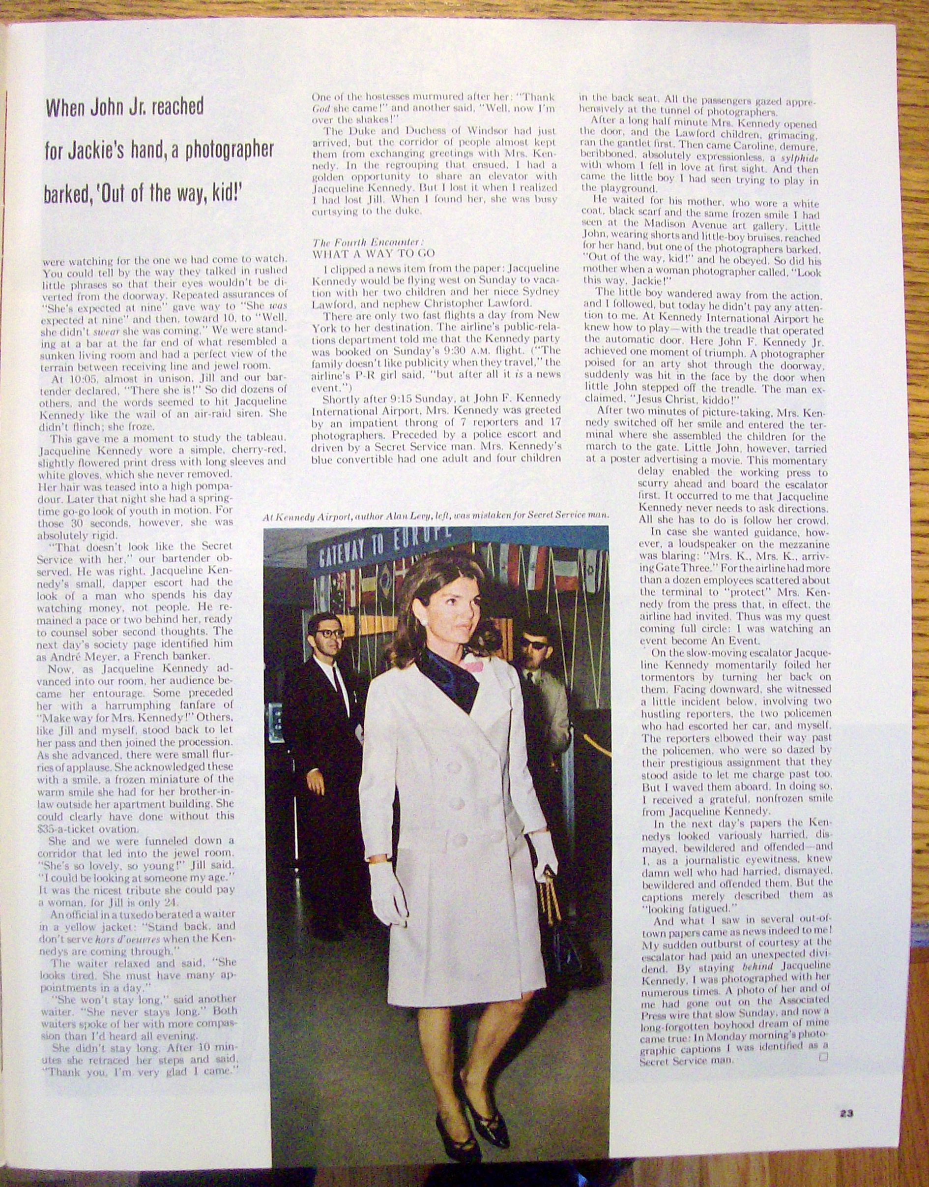 Saturday Evening Post Magazine-Mar 11, 1967-J. Kennedy
