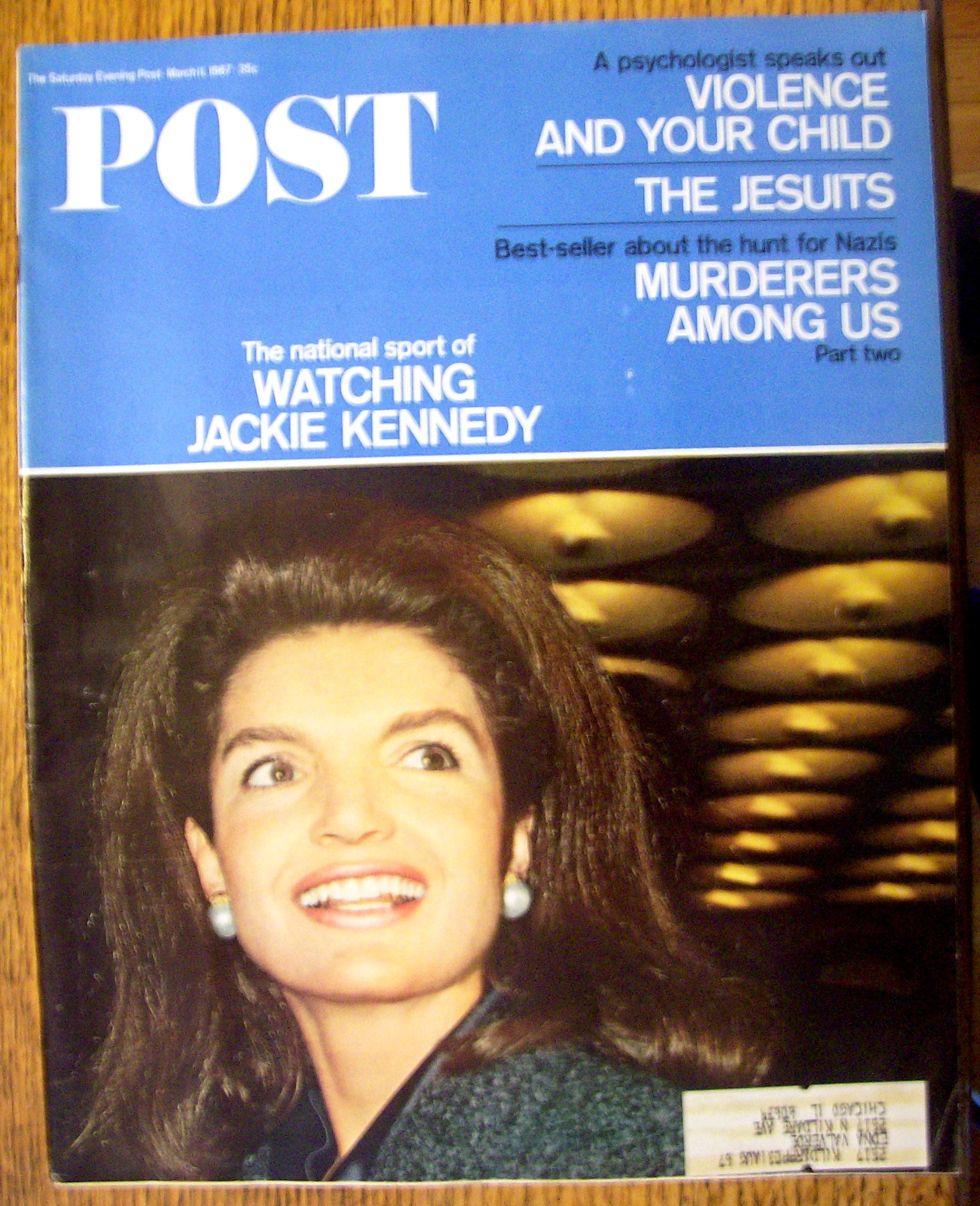 Saturday Evening Post Magazine-Mar 11, 1967-J. Kennedy
