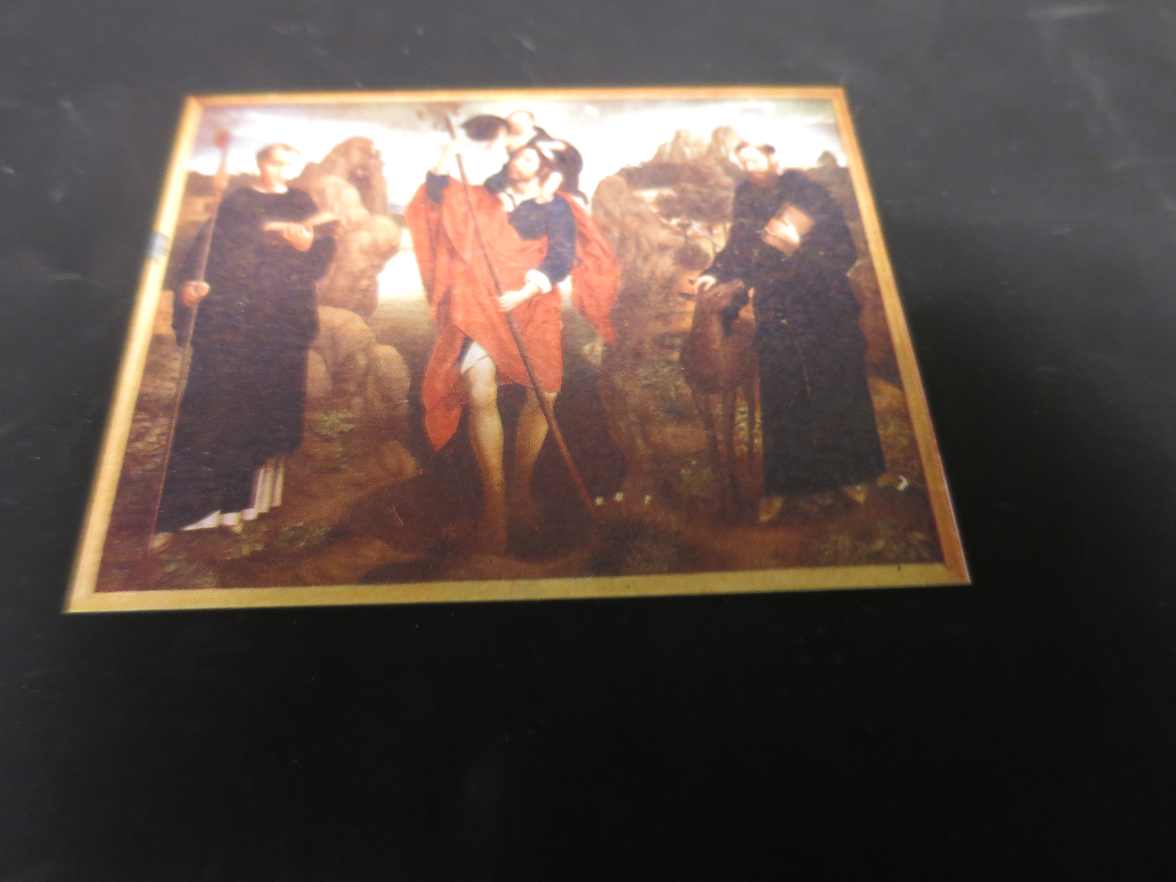 Postcard Picture Of Painting
