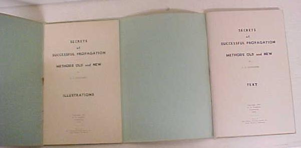 Secrets of Successful Propagation Longmire 1949