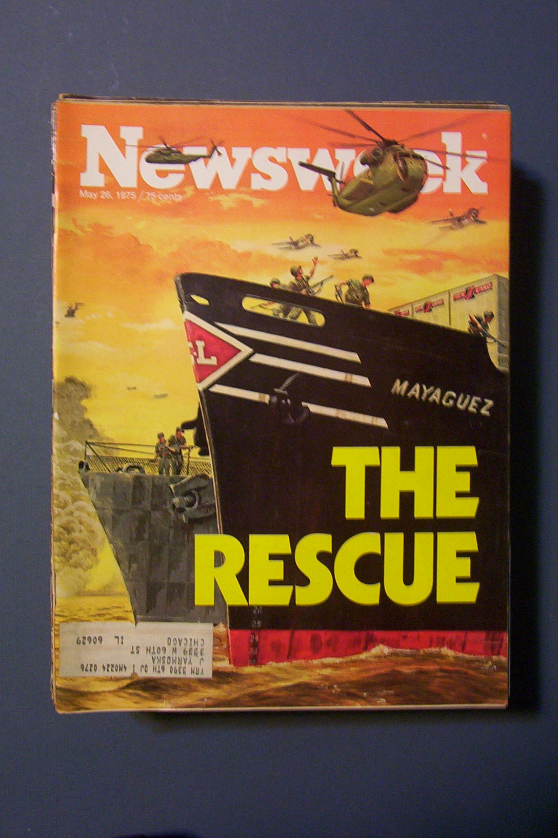Newsweek Magazine-May 26, 1975-The Rescue