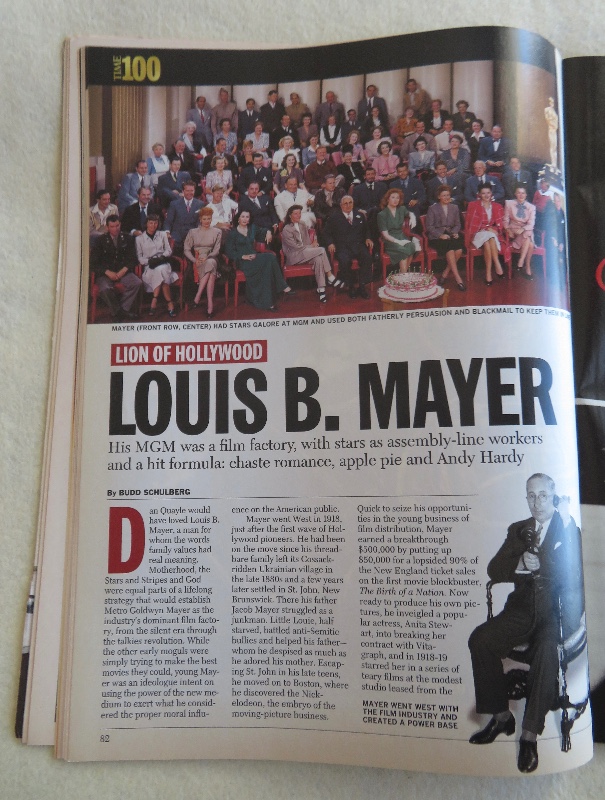 Time Magazine December 7, 1998 100 Builders & Titans
