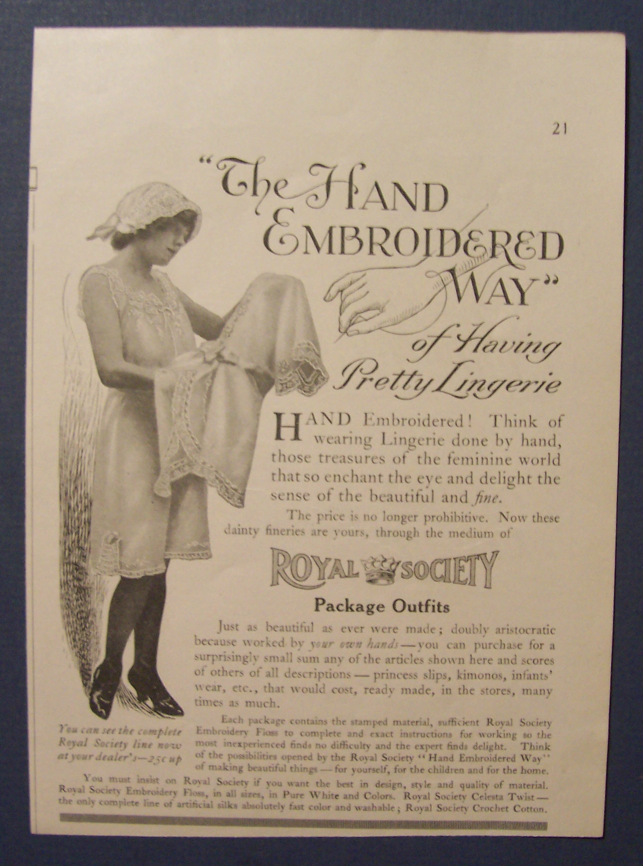 1914  Royal  Society  Package  Outfits