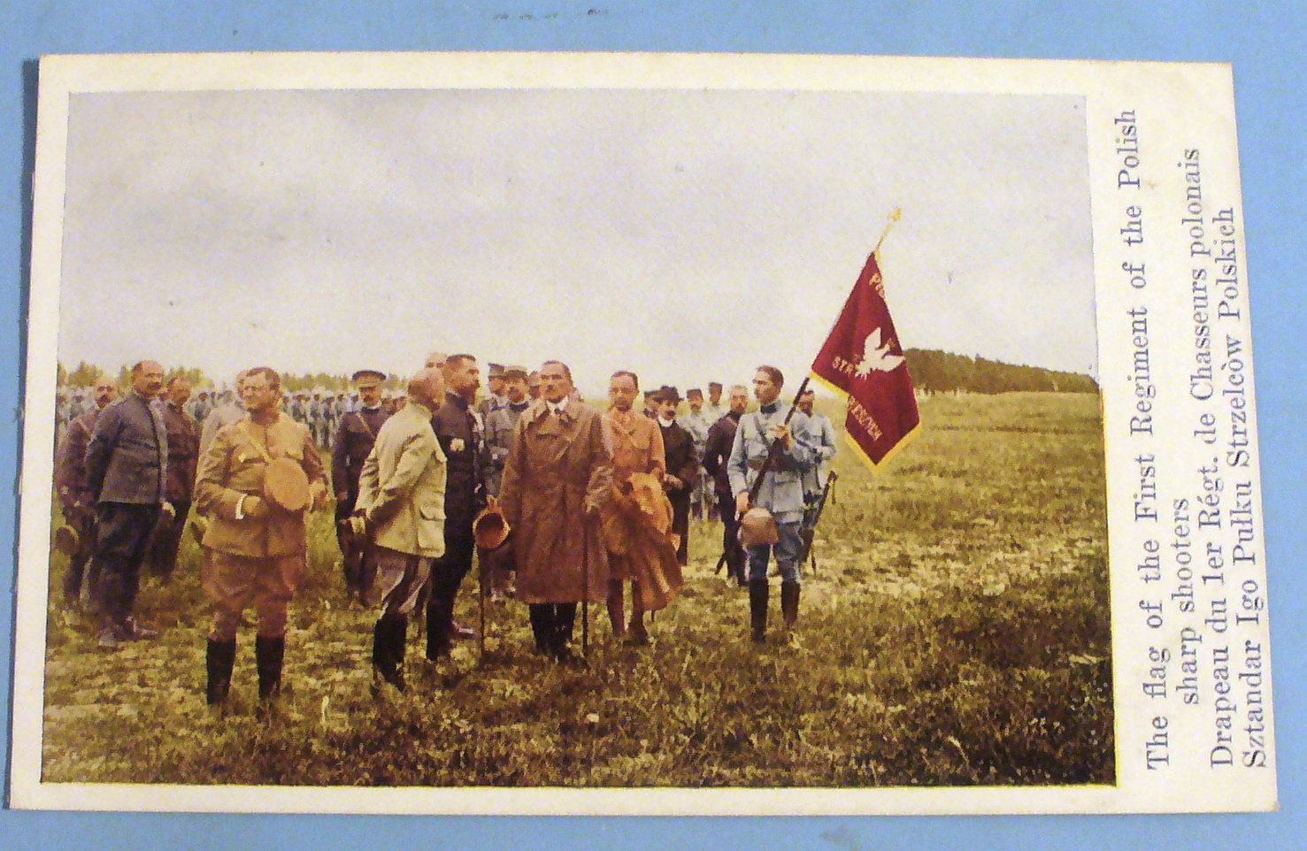 First Regiment Of The Polish Sharp Shooters Postcard