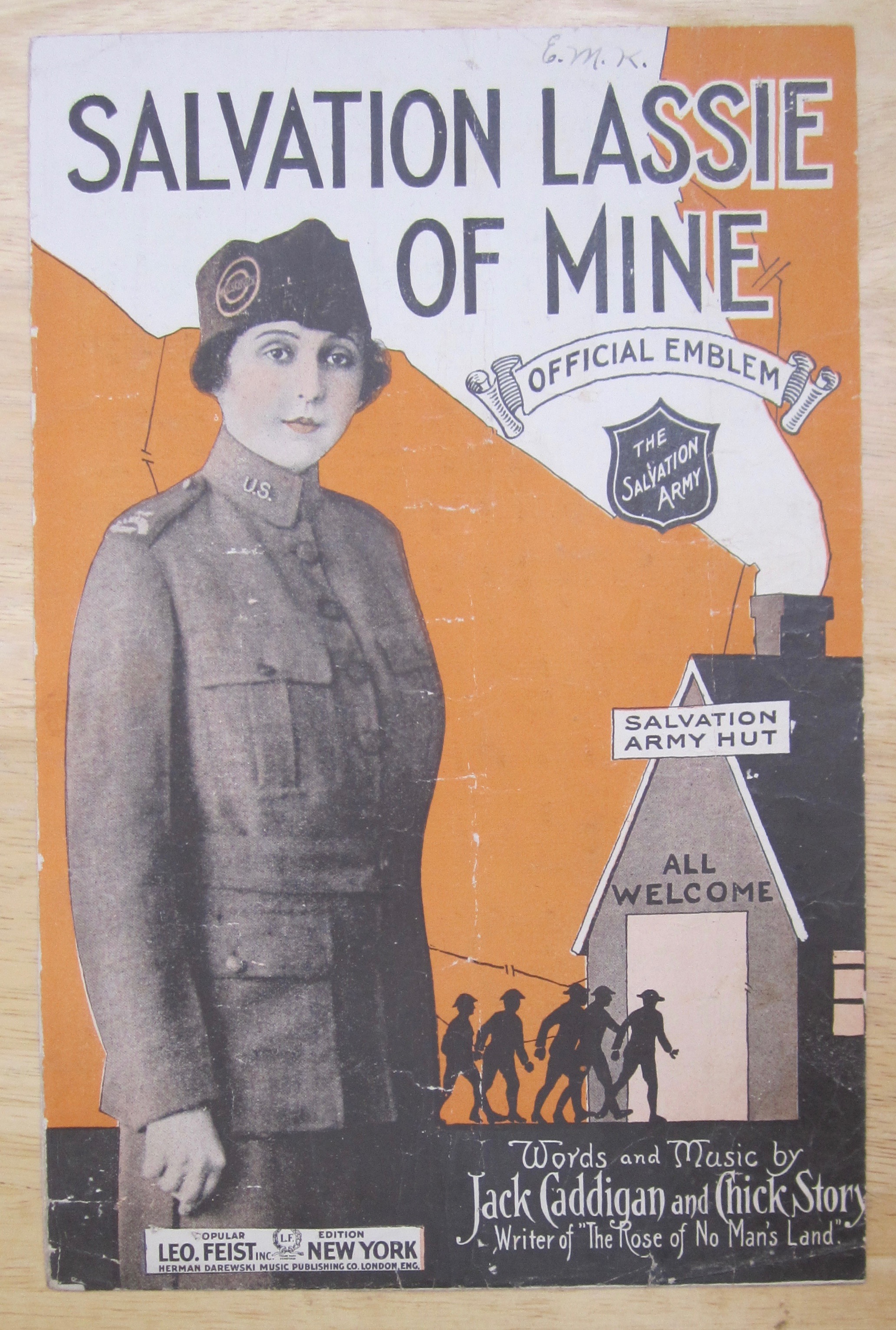 1919 Salvation Lassie Of Mine Sheet Music