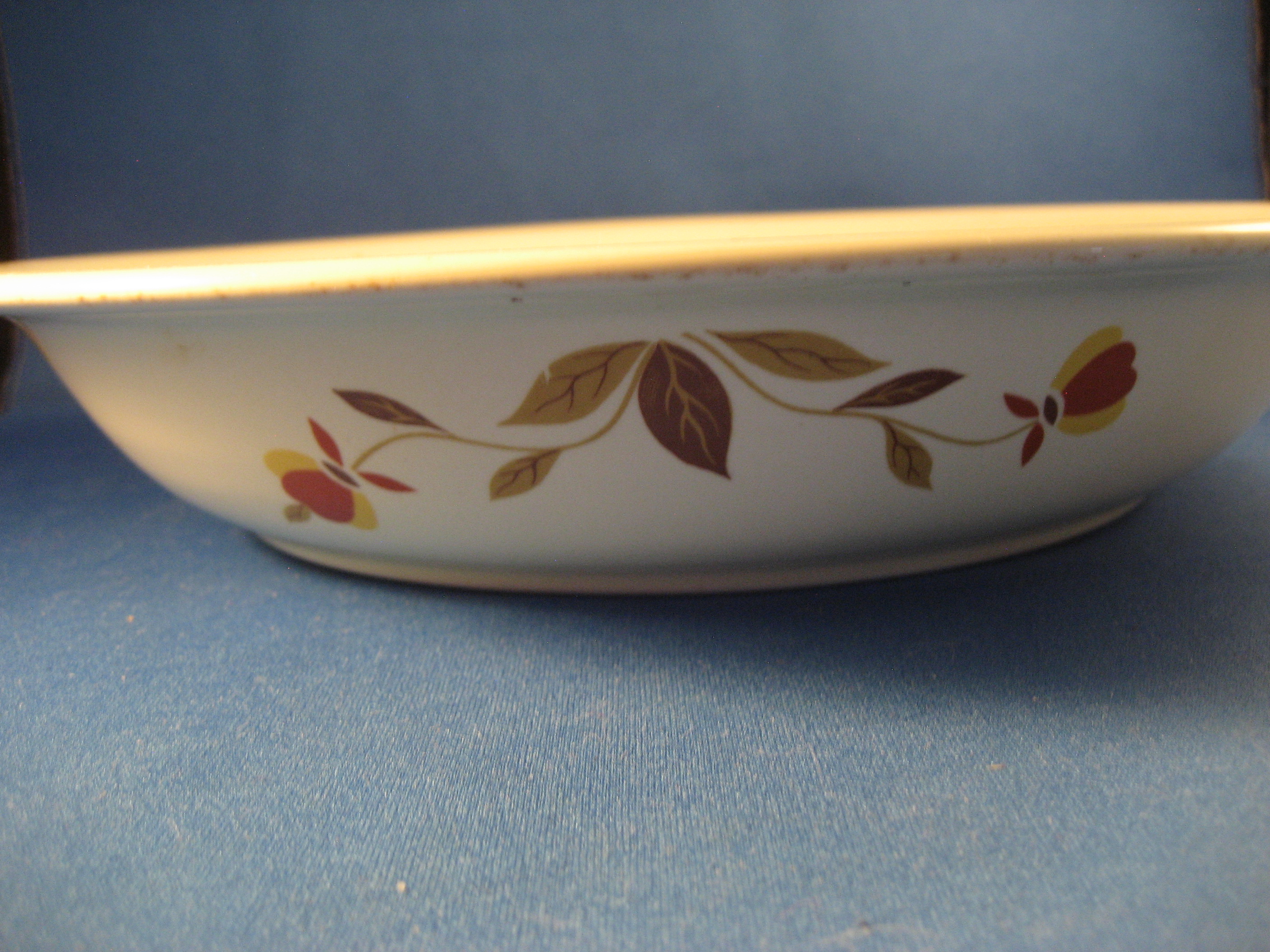 Hall Autumn Leaf Pie Plate