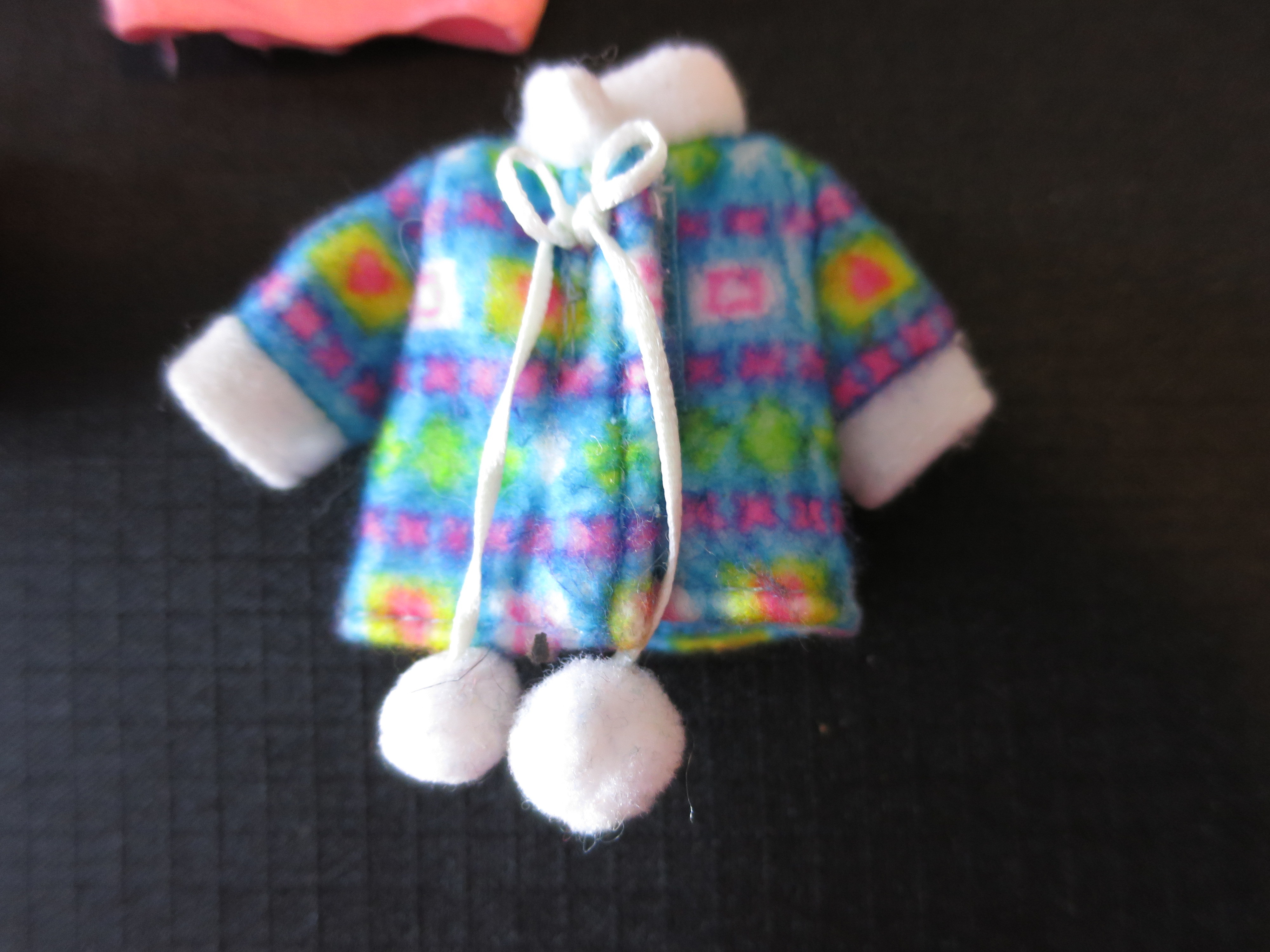 Barbie Sister Kelly Doll Clothes Coat Dress Shirt pink tag 1990s