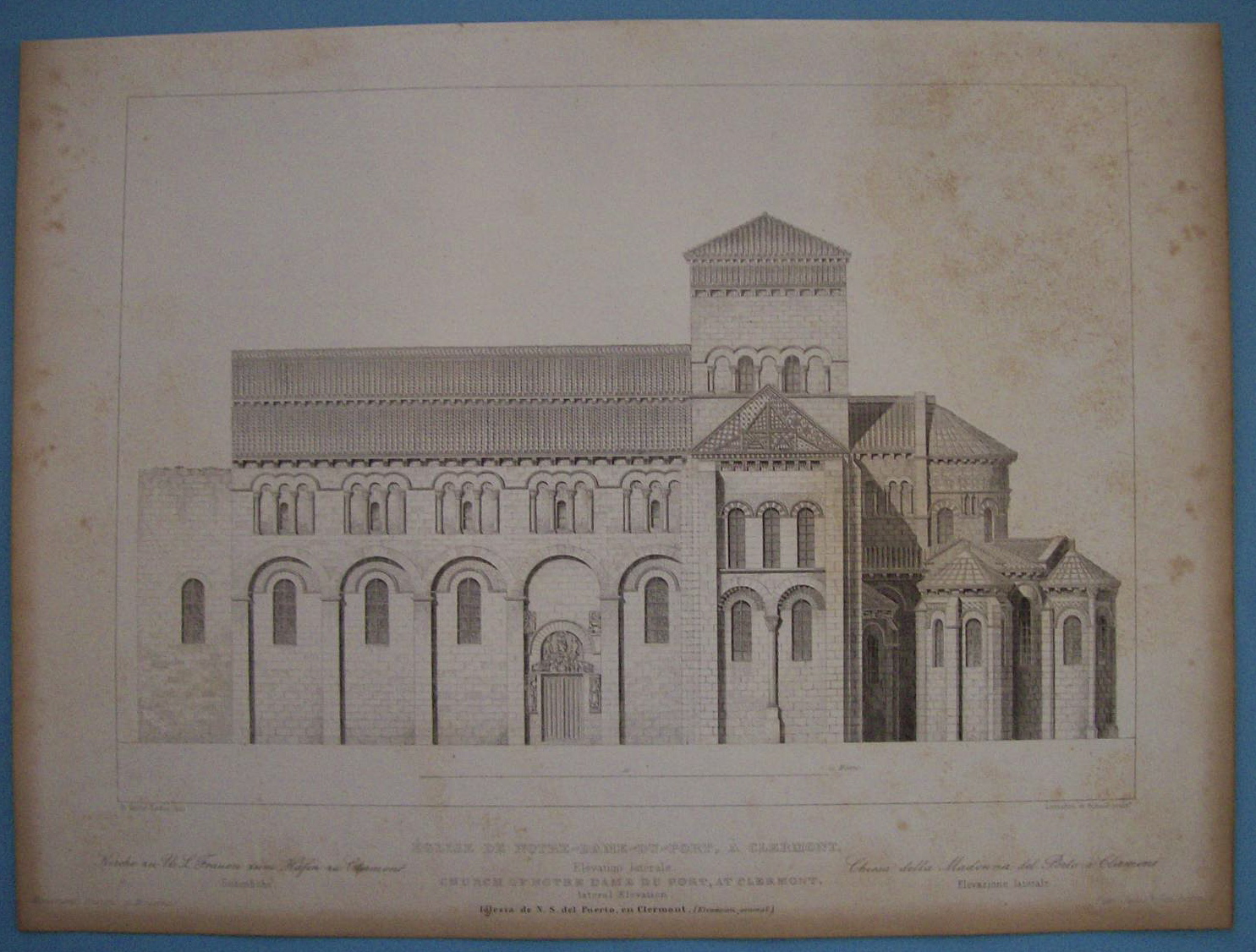 Eglise De Notre - Dame Du Port, A Clermont