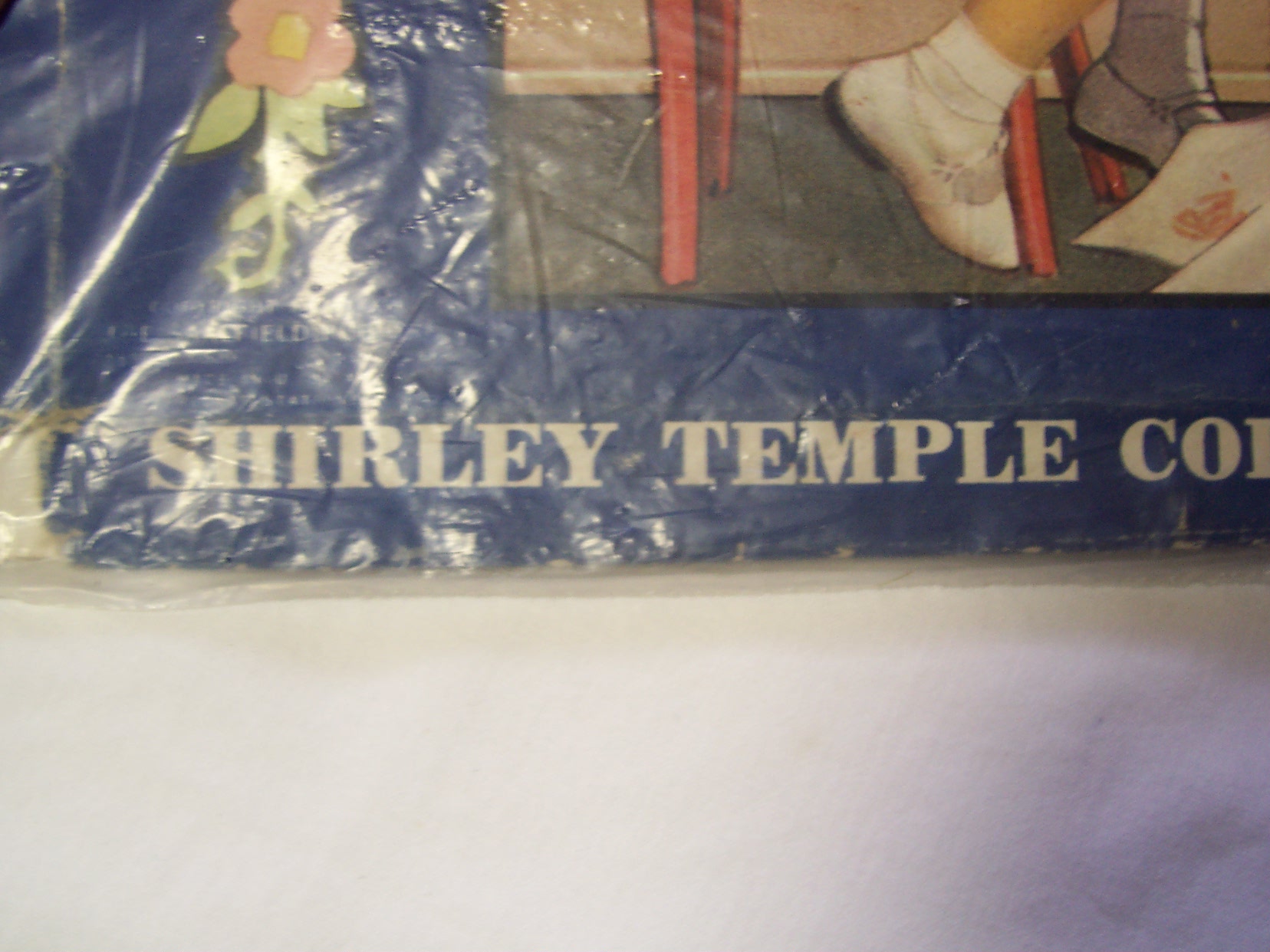 Shirley Temple Coloring Set Box Top