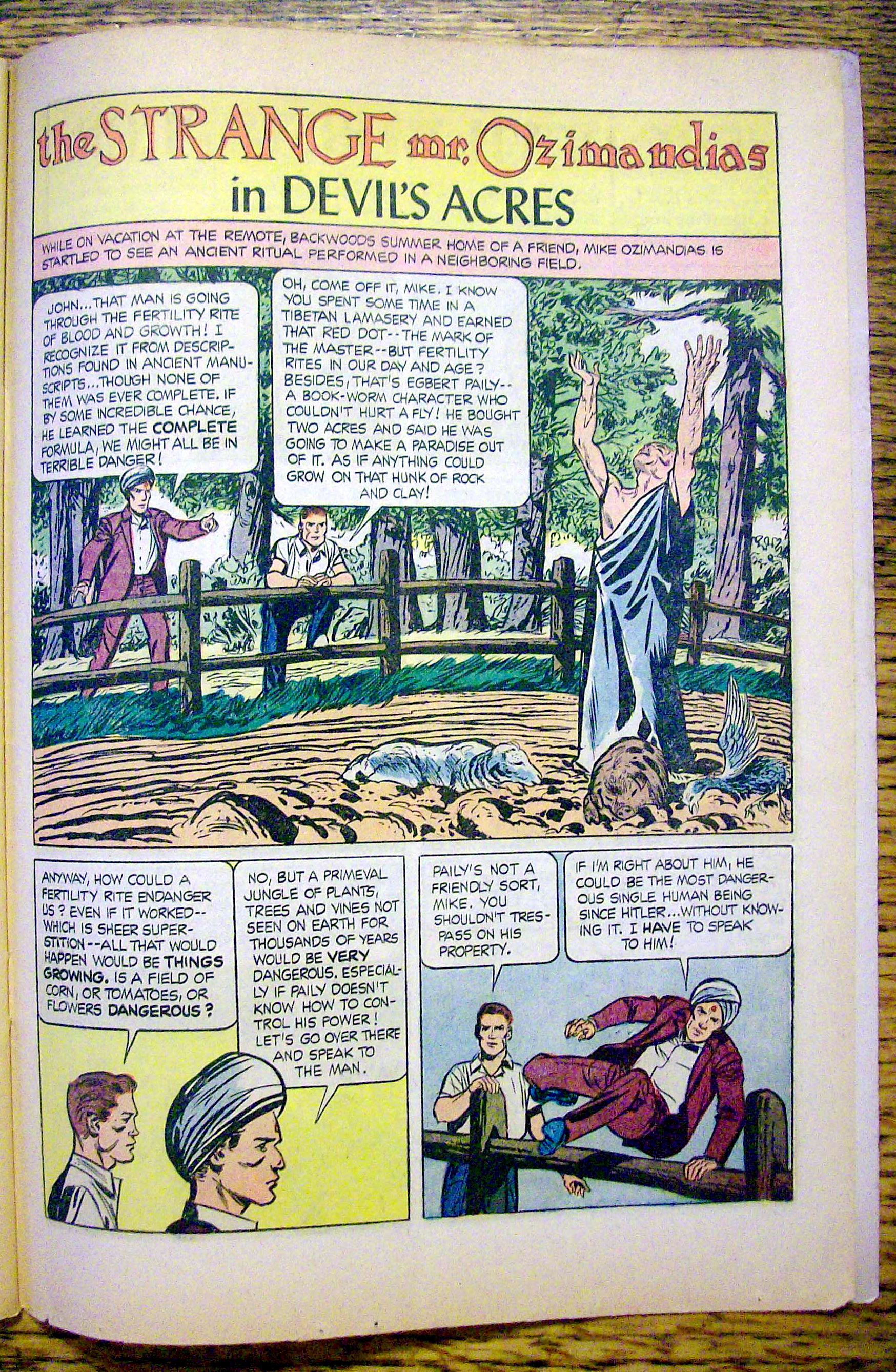 Brain Boy Comic #6 September-November 1963 Mindless One
