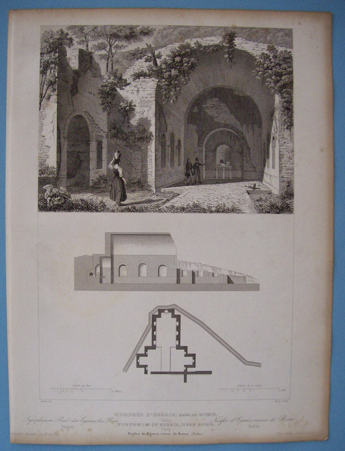 Nymphee D'Egerie, Pres De Rome