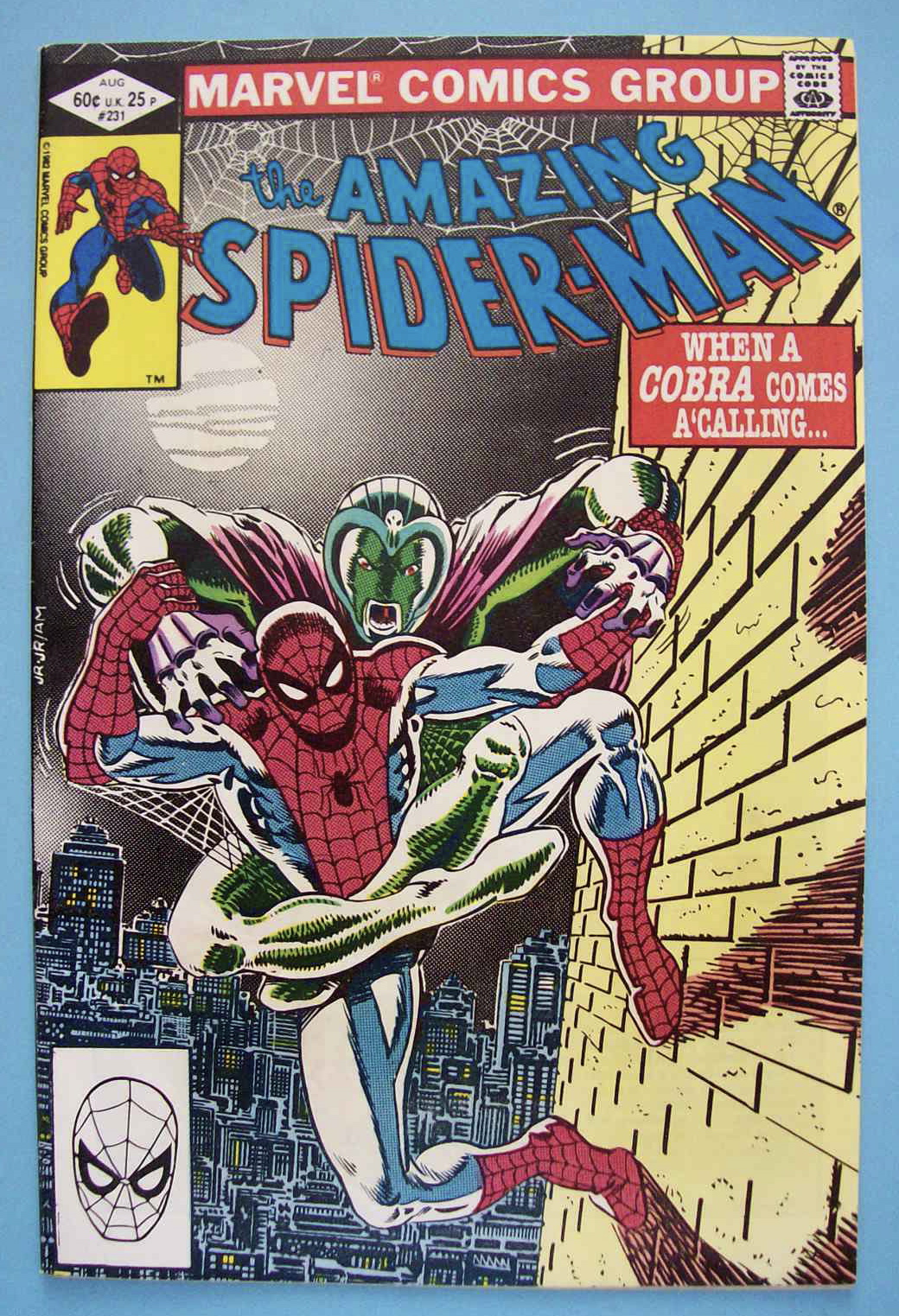 Spider-Man Comics - August 1982 - Cobra
