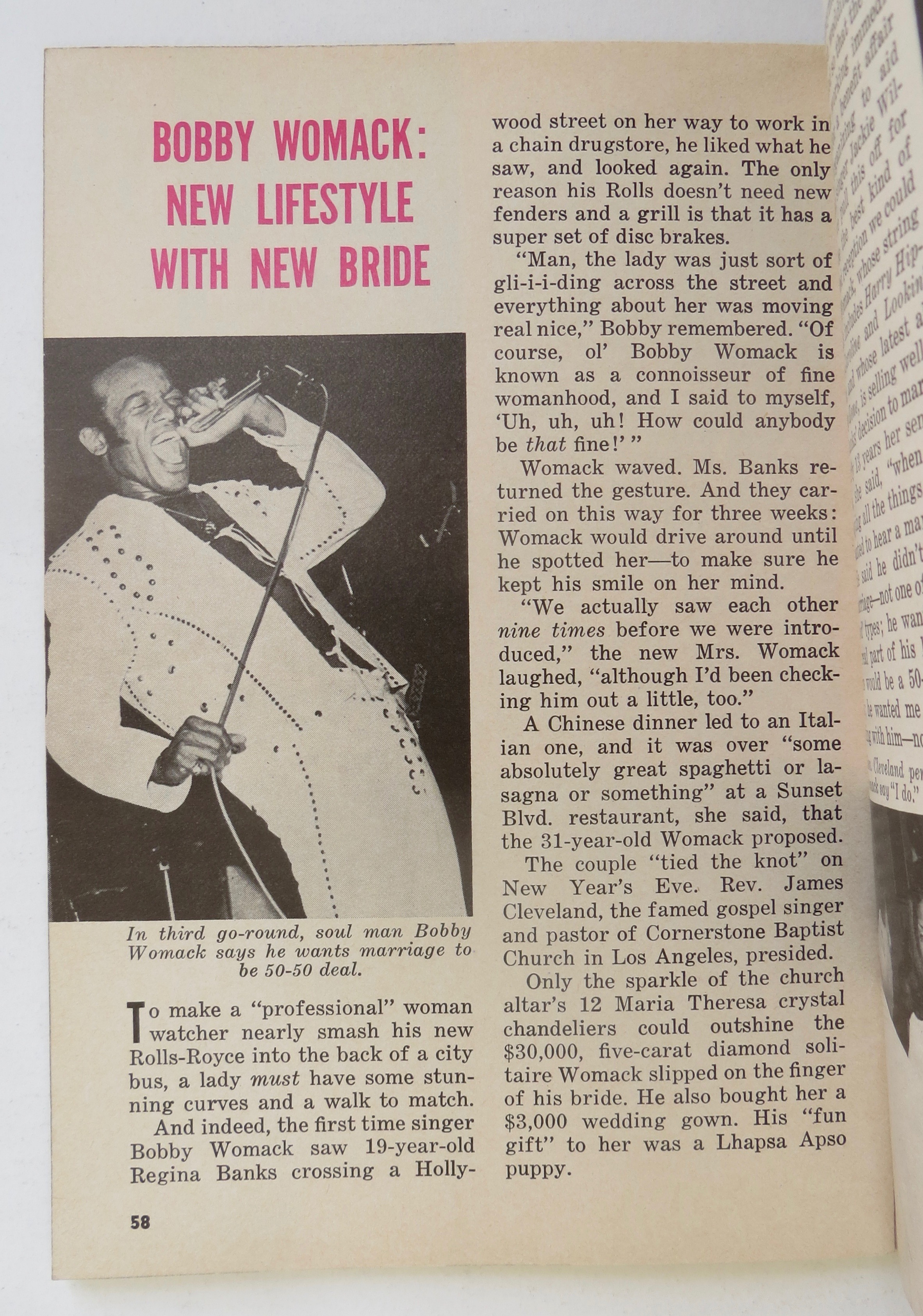 Jet Magazine January 29, 1976 Regina And Bobby