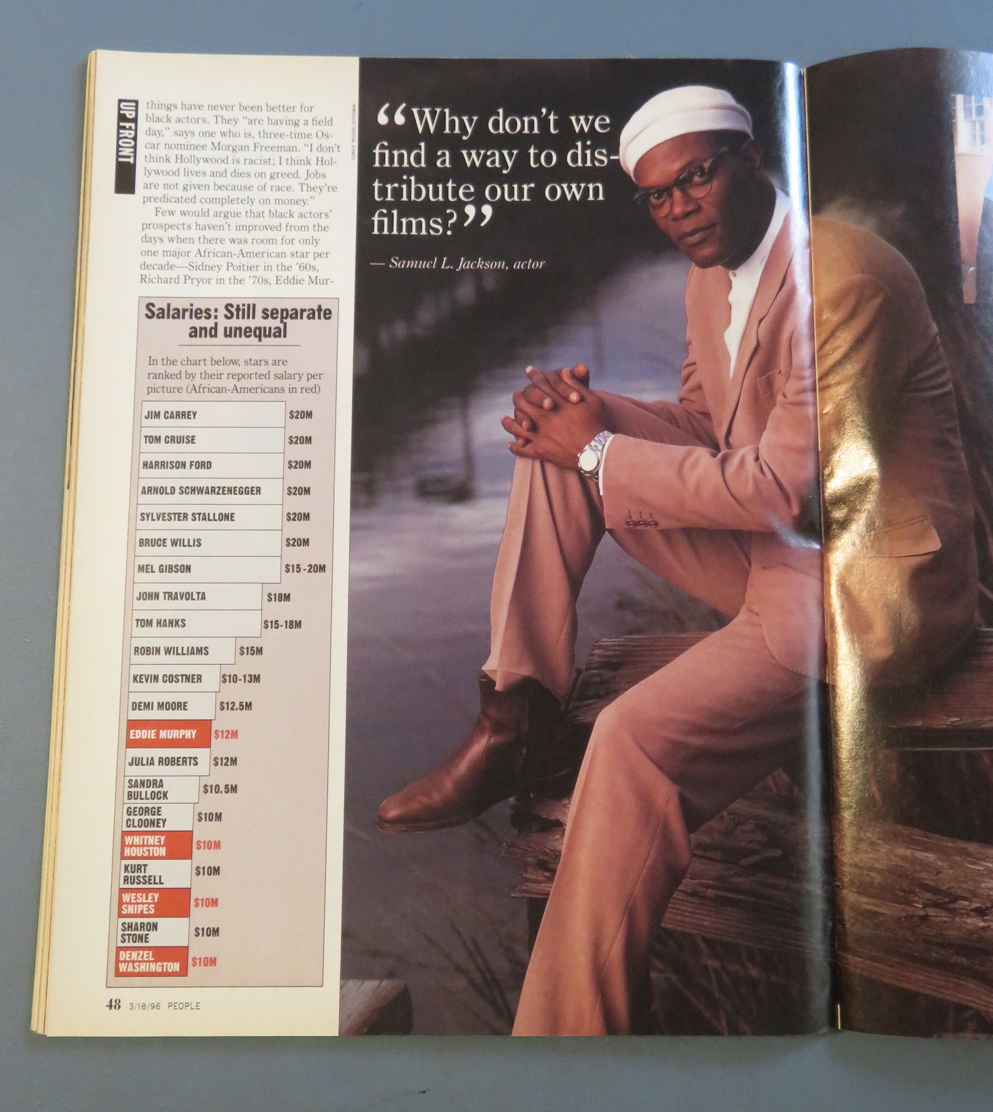 People Magazine March 18, 1996 Hollywood Blackout