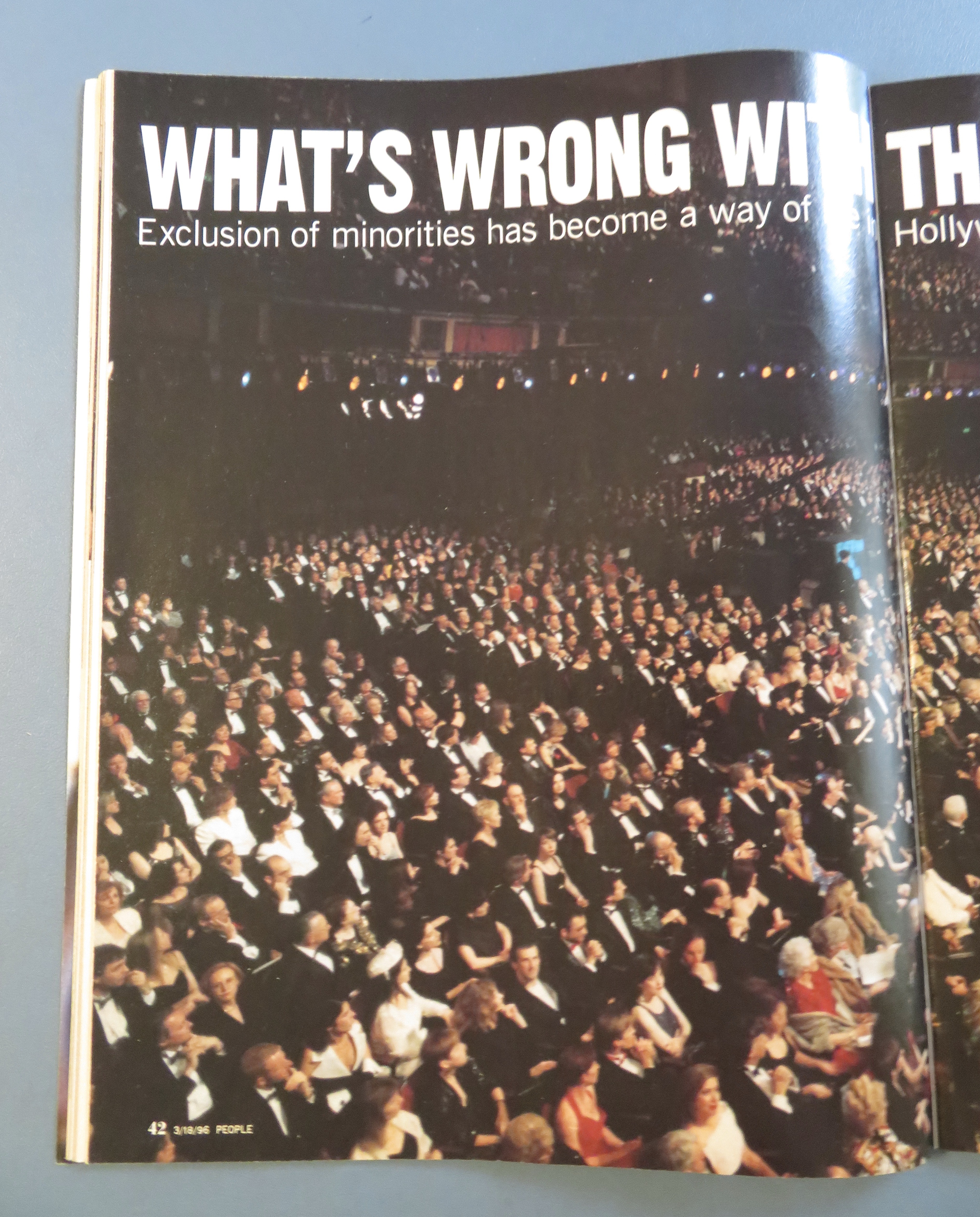 People Magazine March 18, 1996 Hollywood Blackout