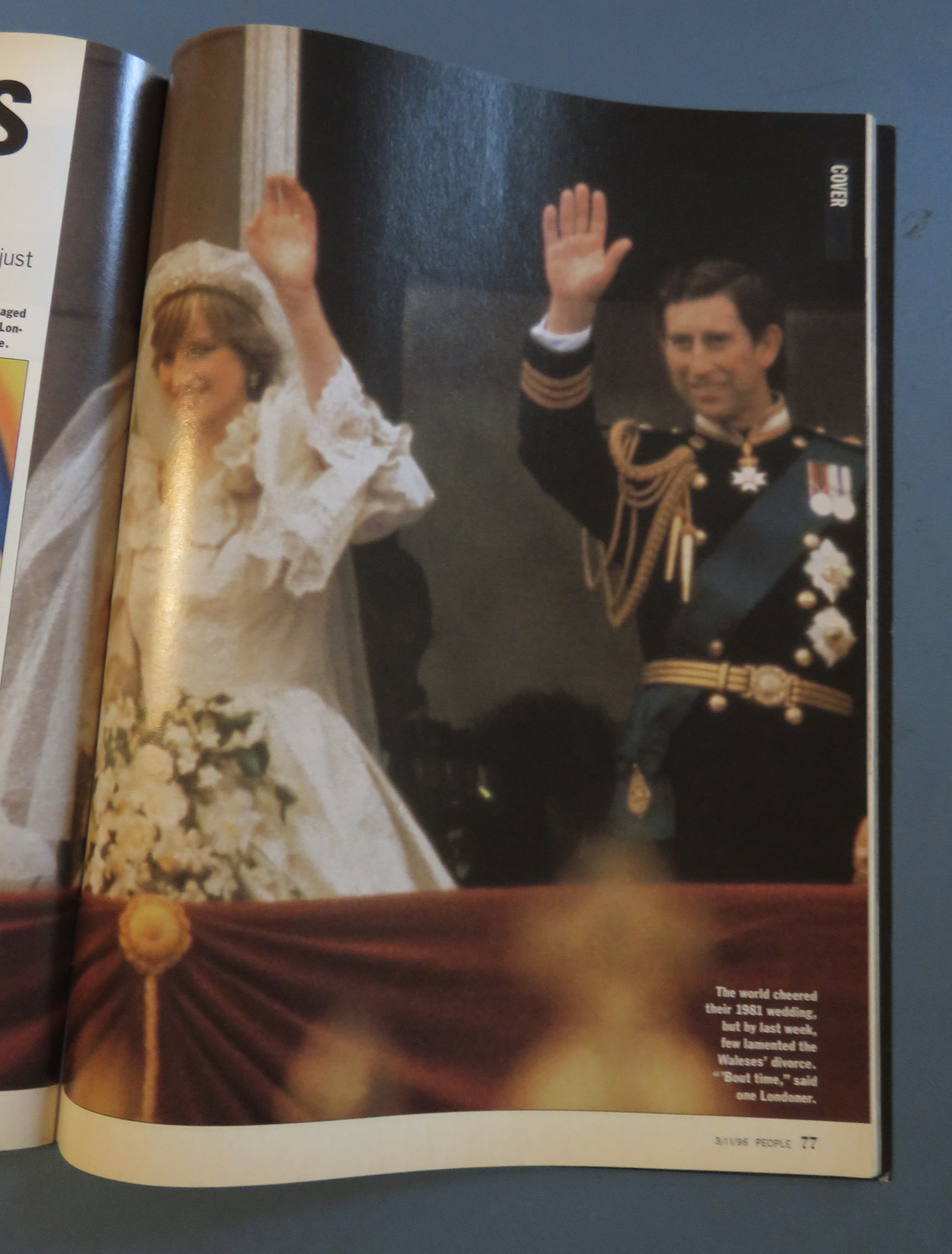 People Magazine March 11, 1996 Princess Di - Vorce