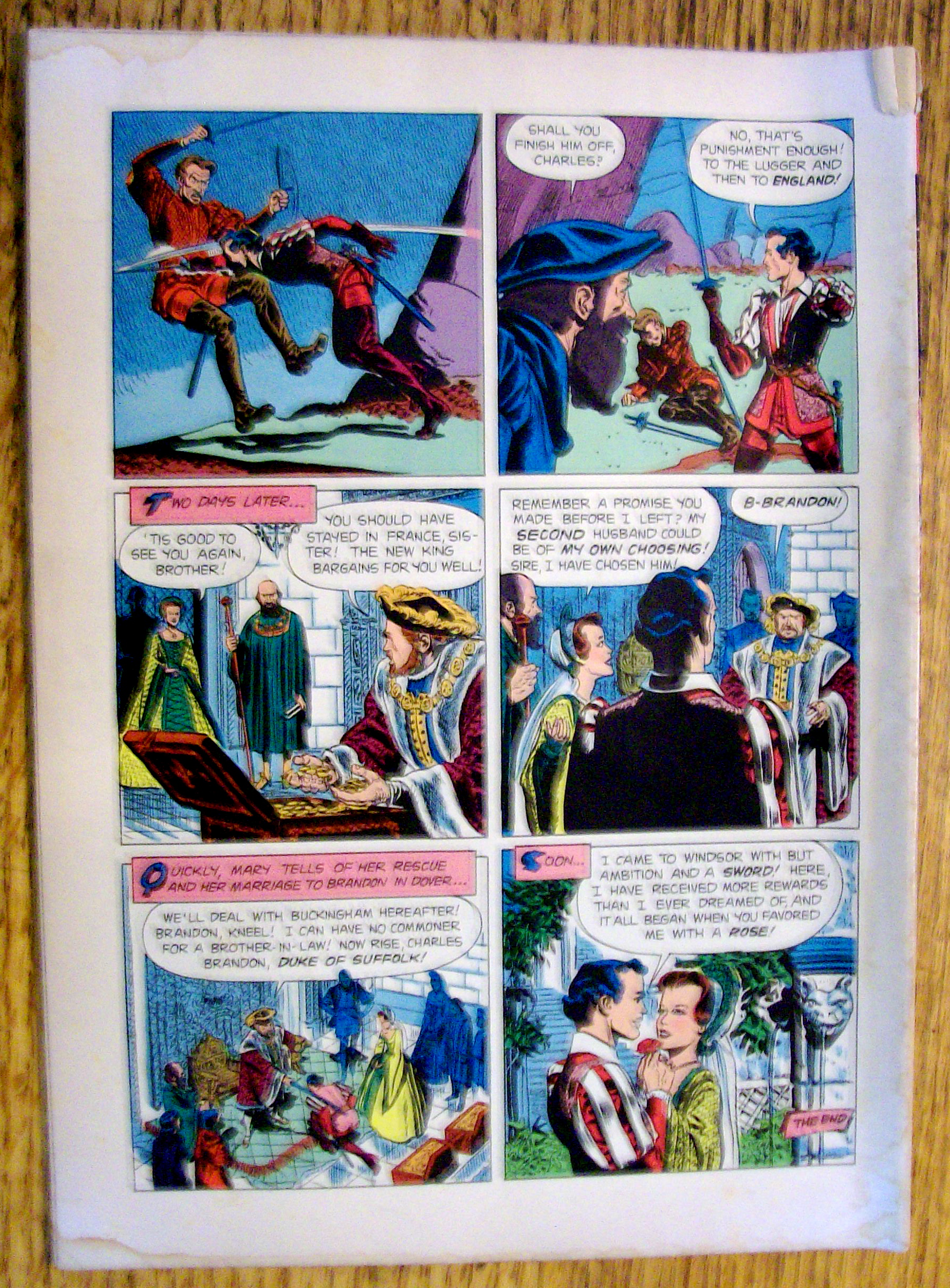 Walt Disney When Knighthood Was In Flower Comic #1-1953