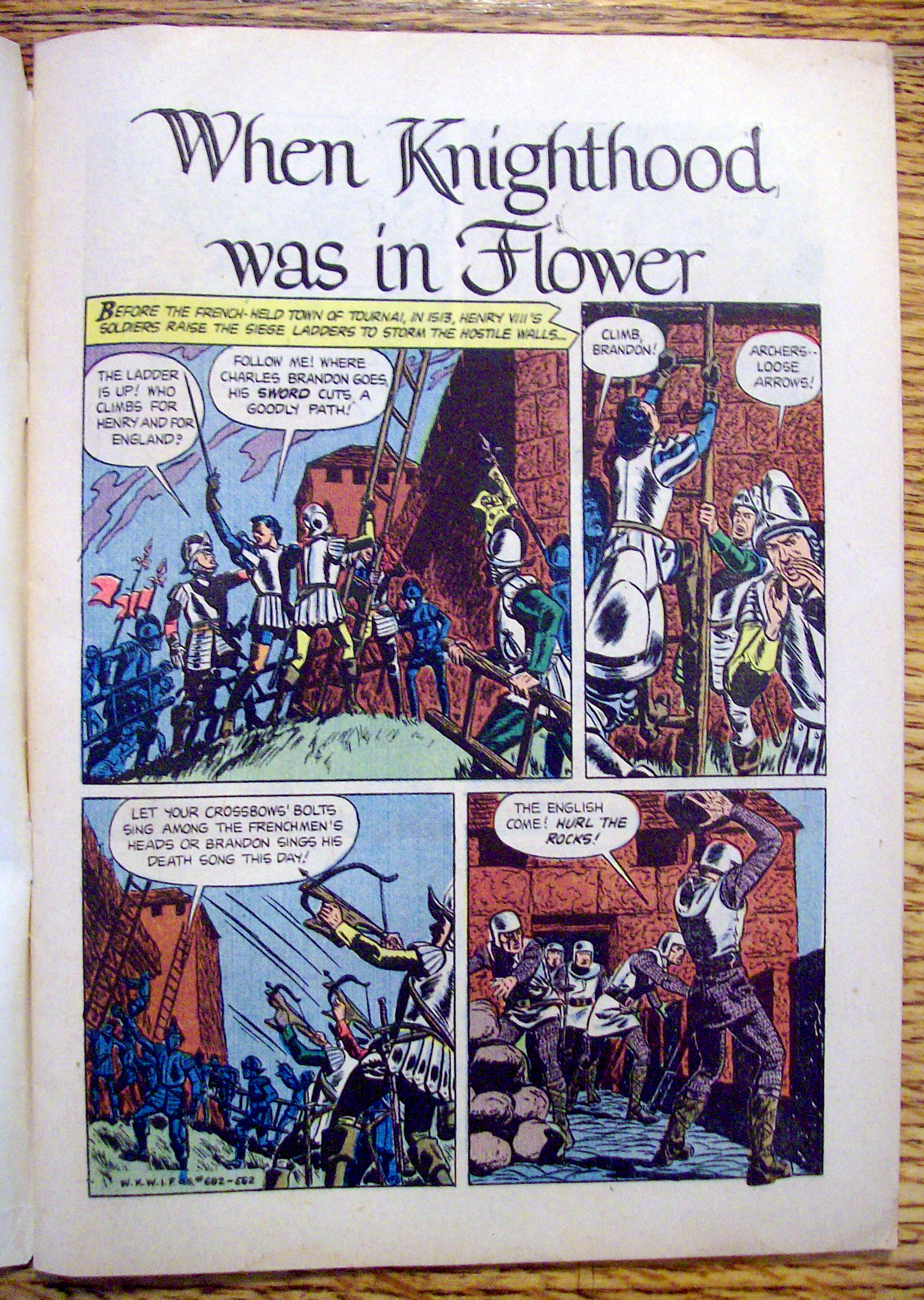 Walt Disney When Knighthood Was In Flower Comic #1-1953