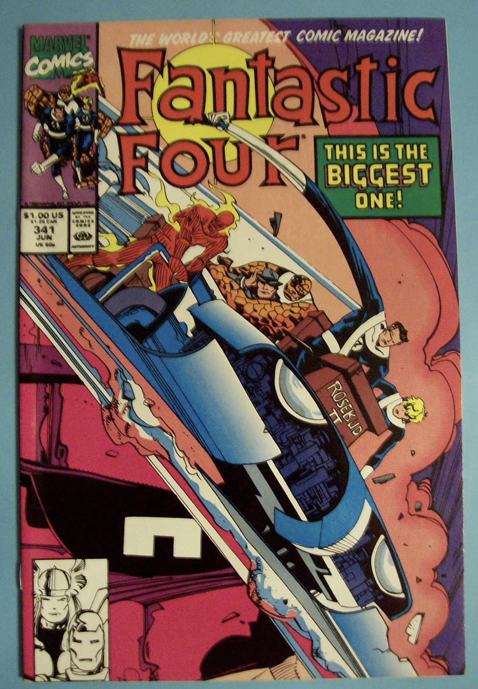 Fantastic Four Comics - June 1990 - Ultimate Solution