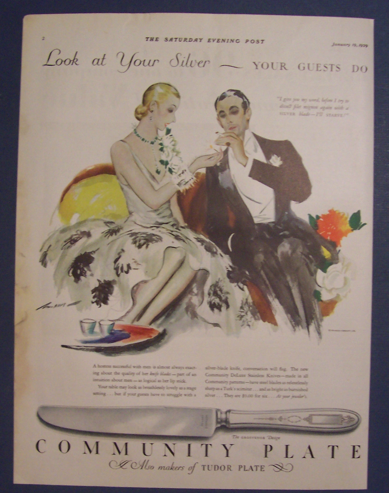 1929 Community Plate
