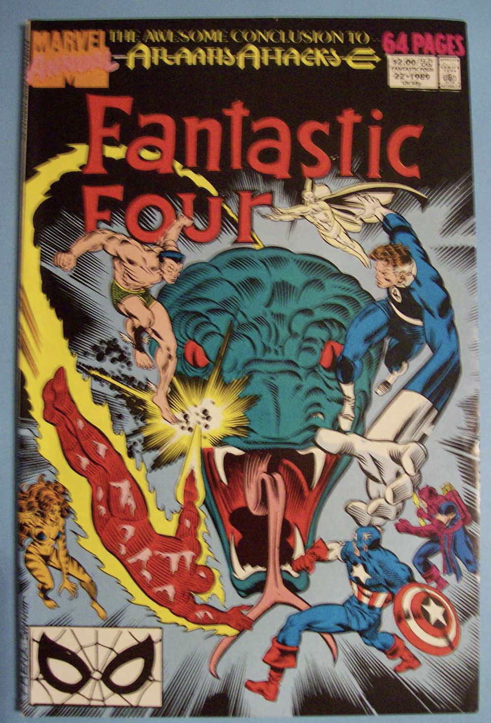 Fantastic Four Comics - 1989 - For Crown And Conquest