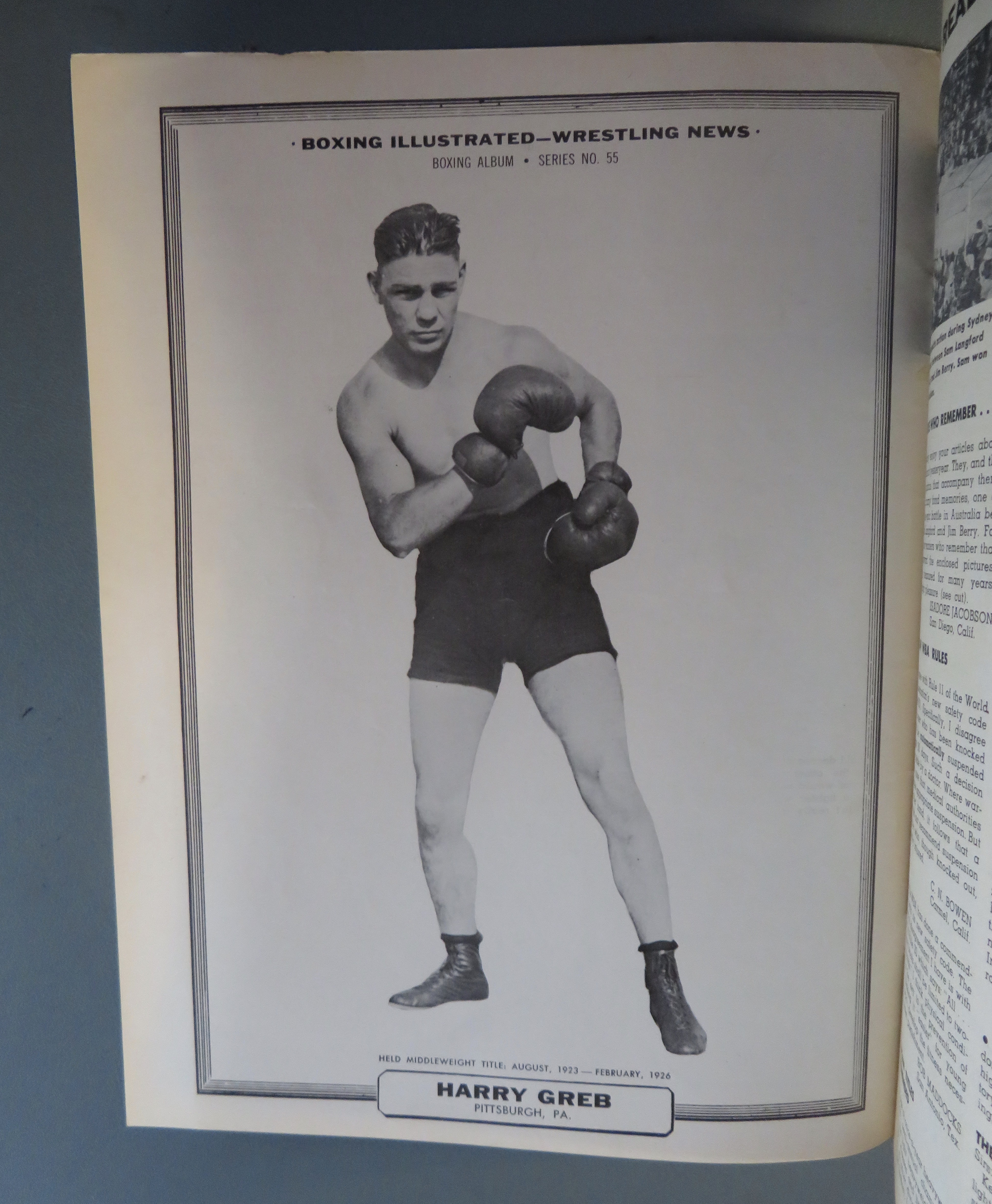 Boxing Illustrated Wrestling News Magazine April 1964