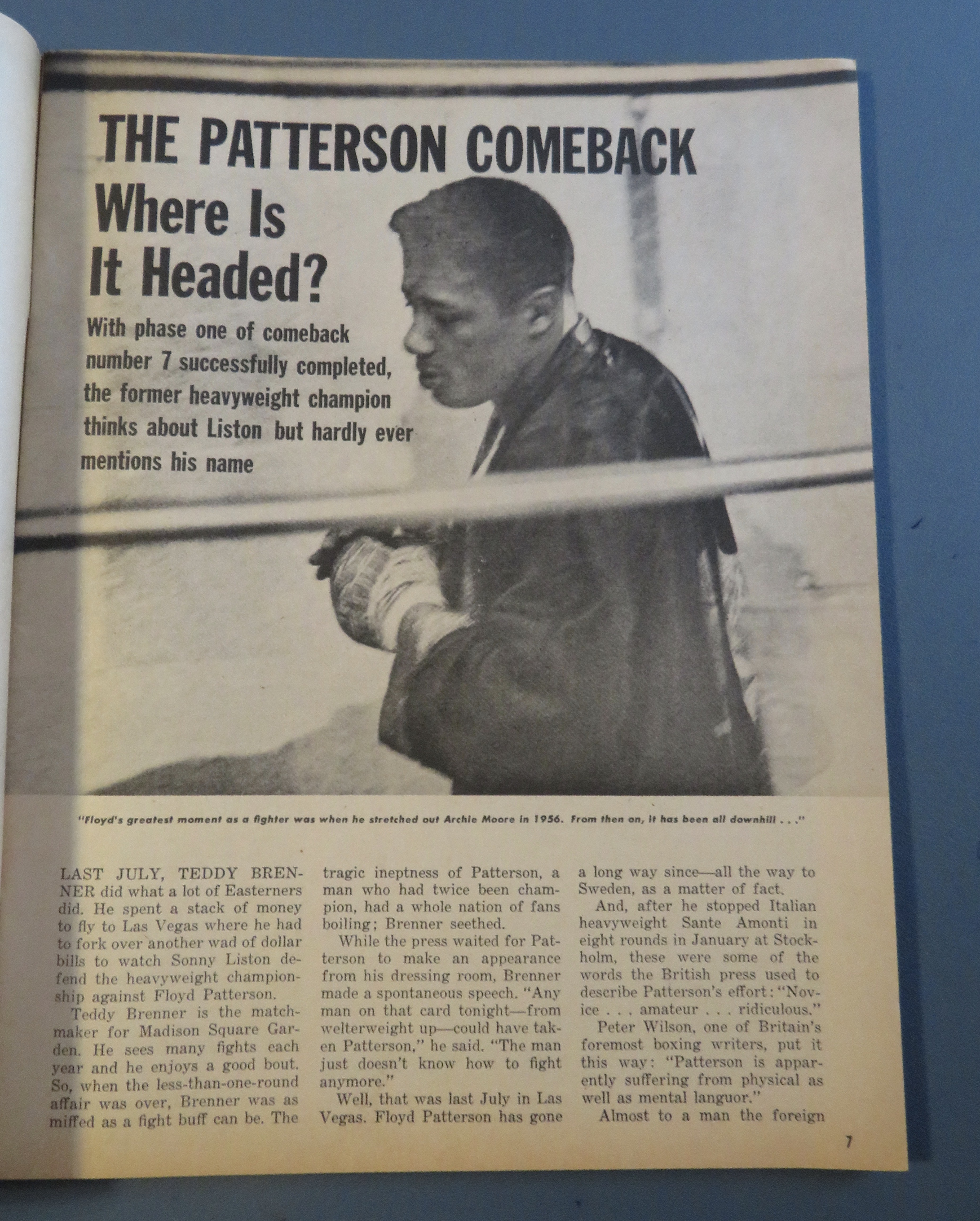 Boxing Illustrated Wrestling News Magazine April 1964