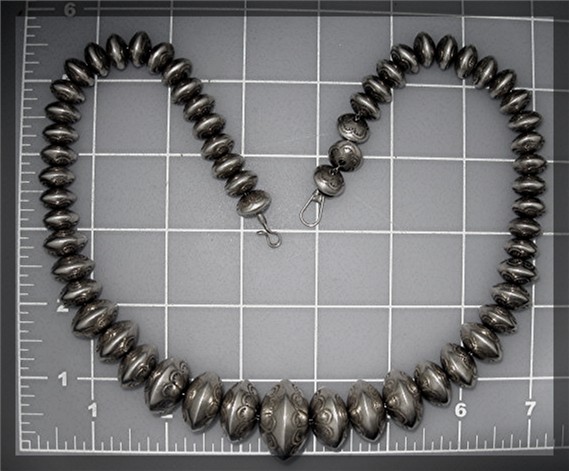 Navajo Pearls Sterling Silver MARTHA WILLETO