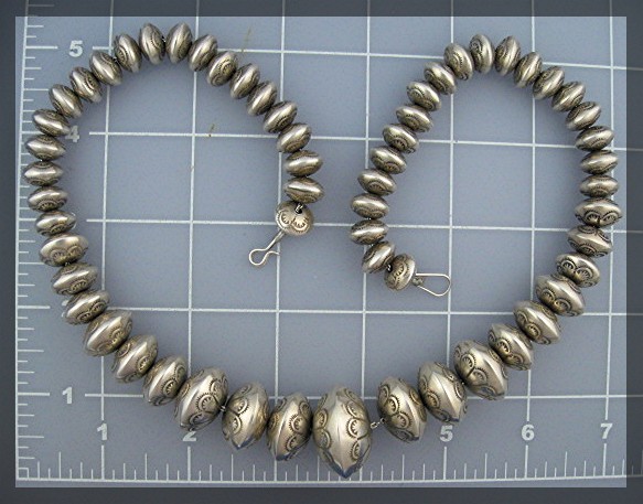 Navajo Pearls Sterling Silver MARTHA WILLETO