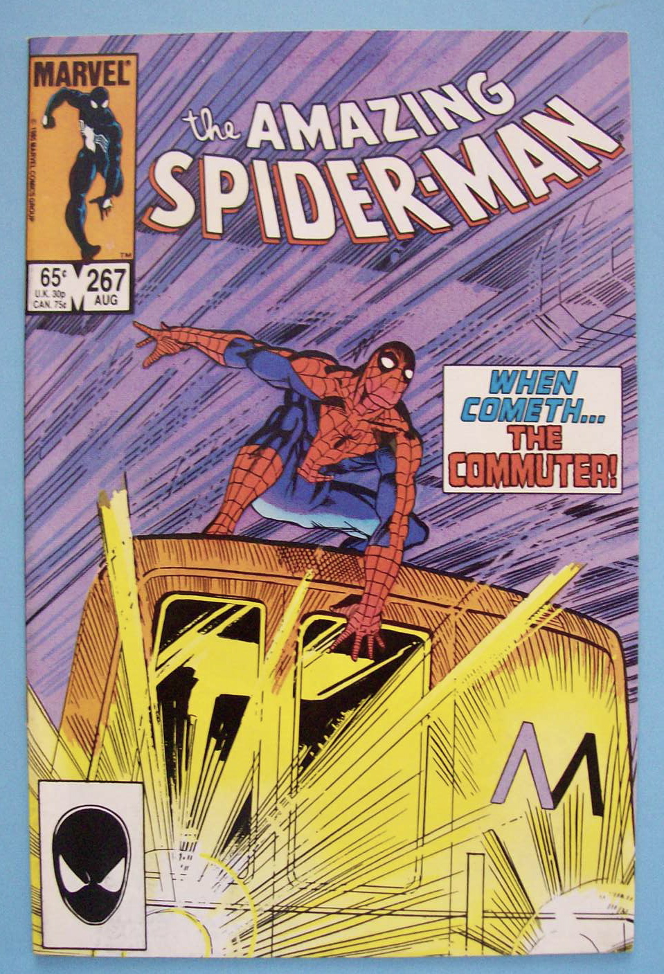 Spider-Man Comics - August 1985 - The Commuter Cometh