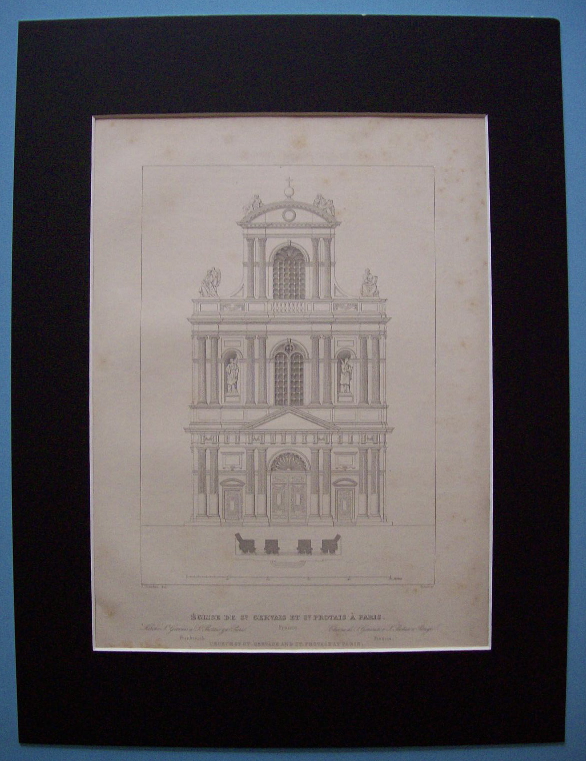 Eglise De St. Gervais Et St Protais A Paris