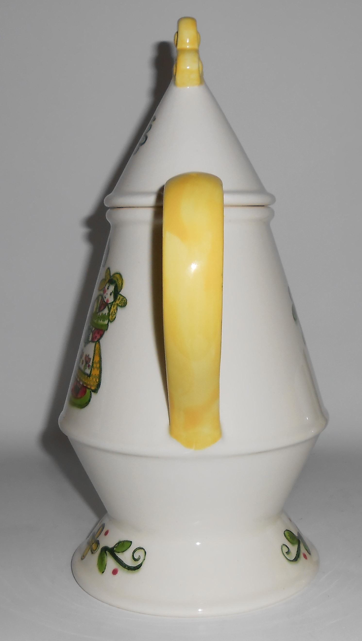 Metlox Pottery Poppy Trail Happy Time Coffee Pot w/Lid