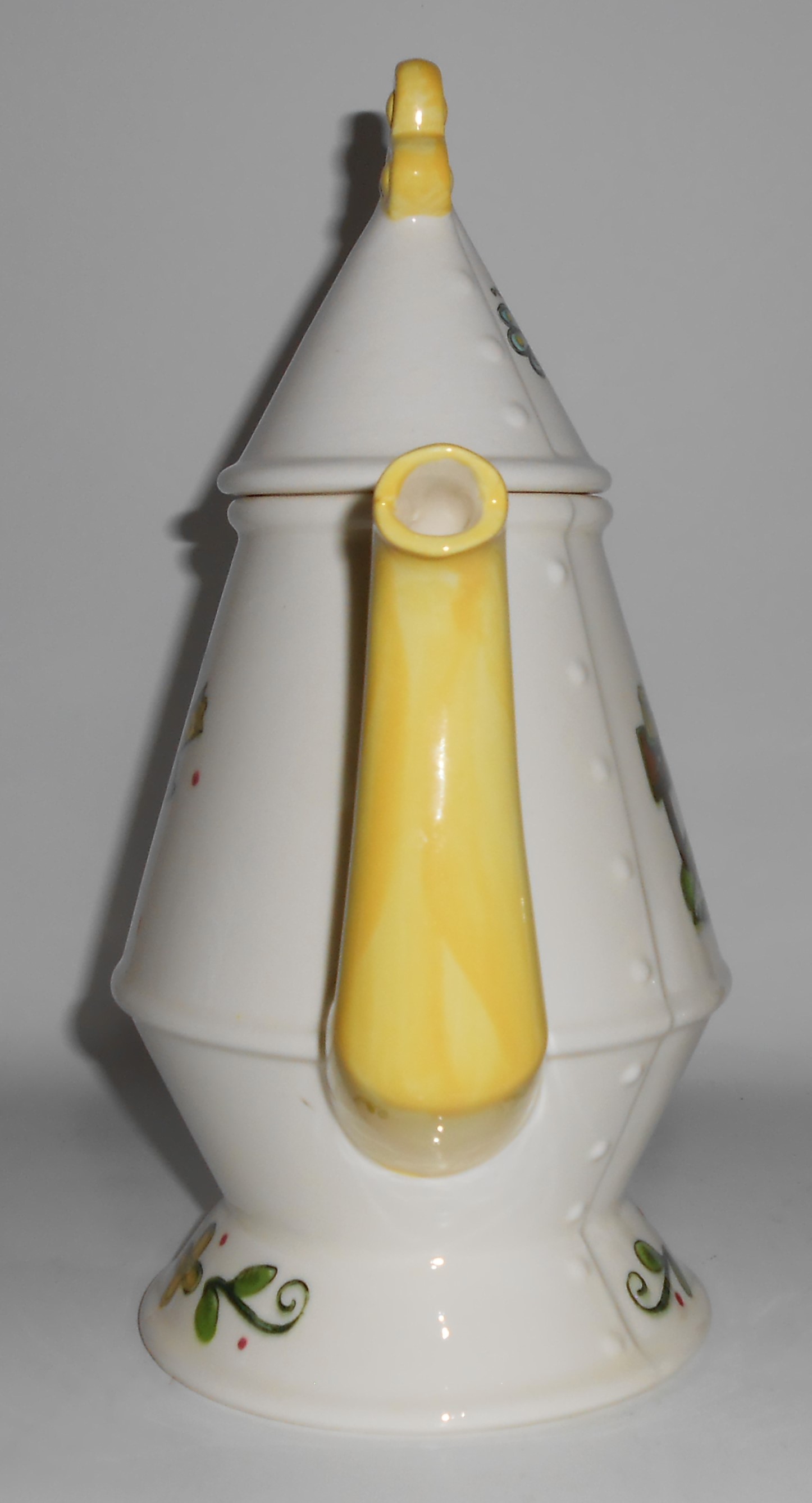 Metlox Pottery Poppy Trail Happy Time Coffee Pot w/Lid
