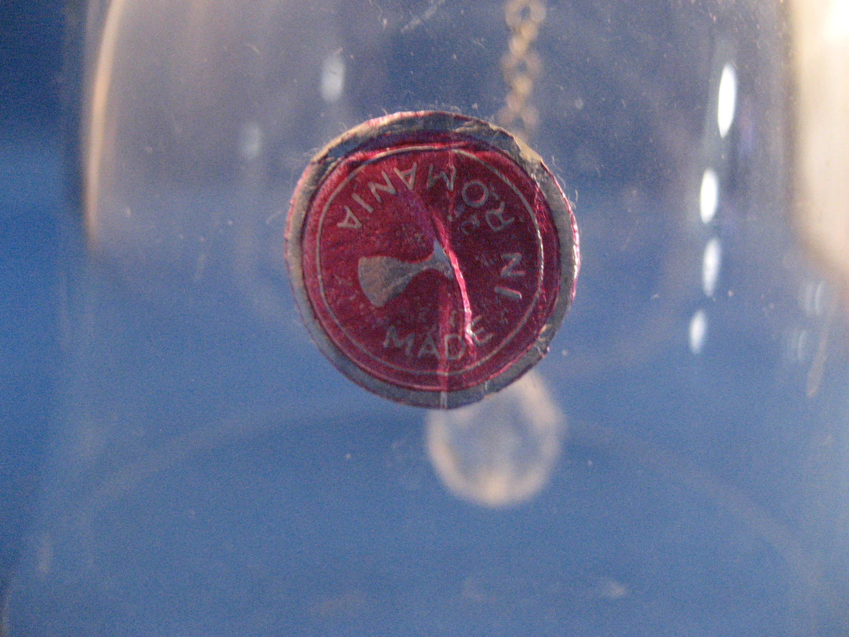 Bird Etched Bell Made in Romania