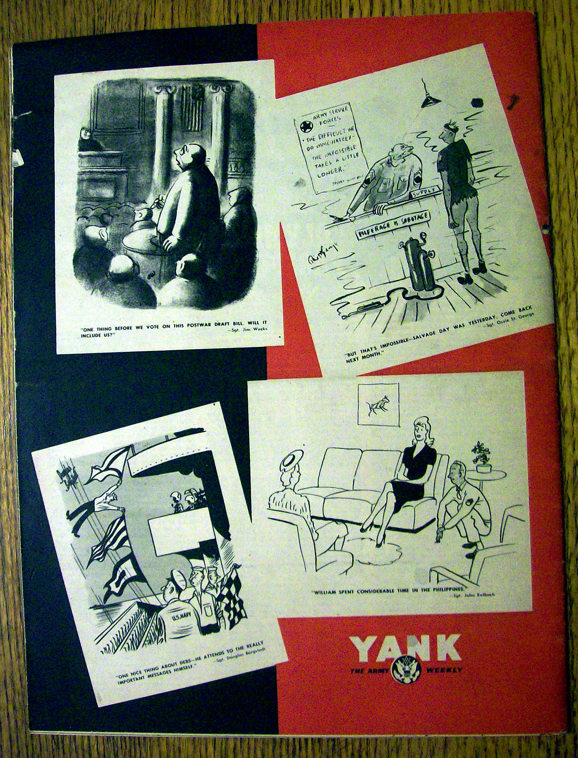 Yank Army Weekly Magazine 1945 Picture Story Of TVA
