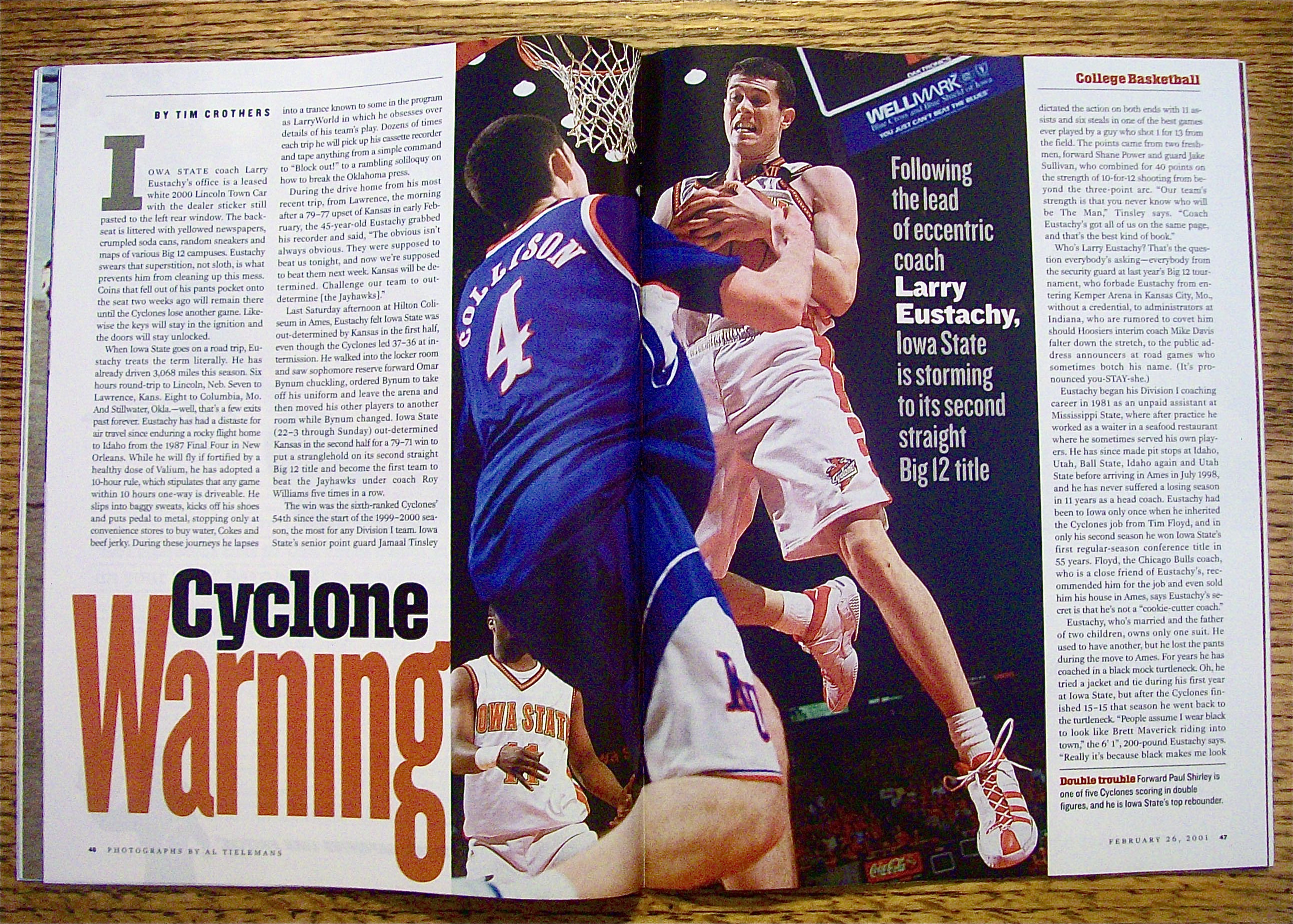 Sports Illustrated Magazine February 26, 2001 Dale E.