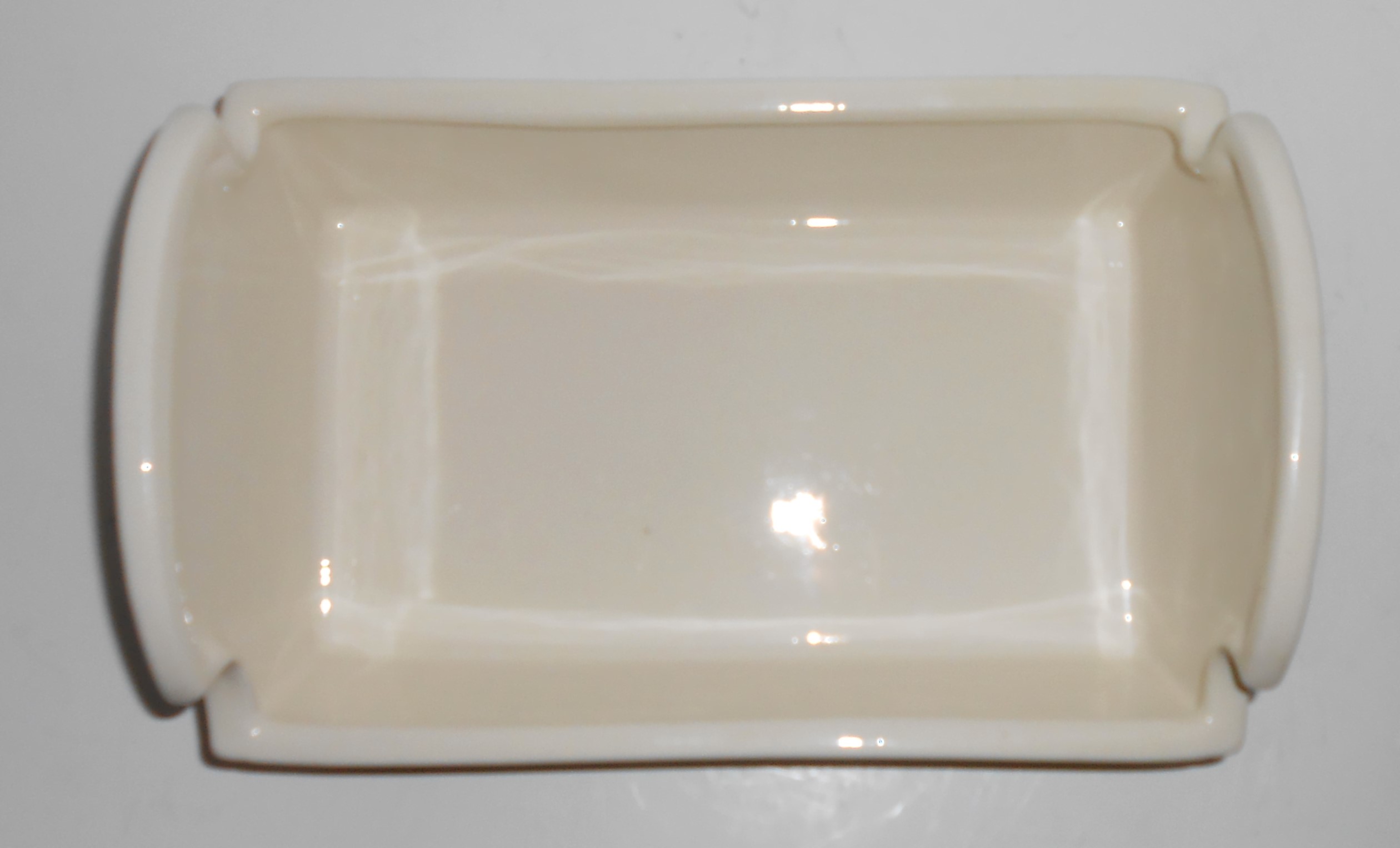 Metlox Pottery Poppy Trail Happy Time Bread Pan #2