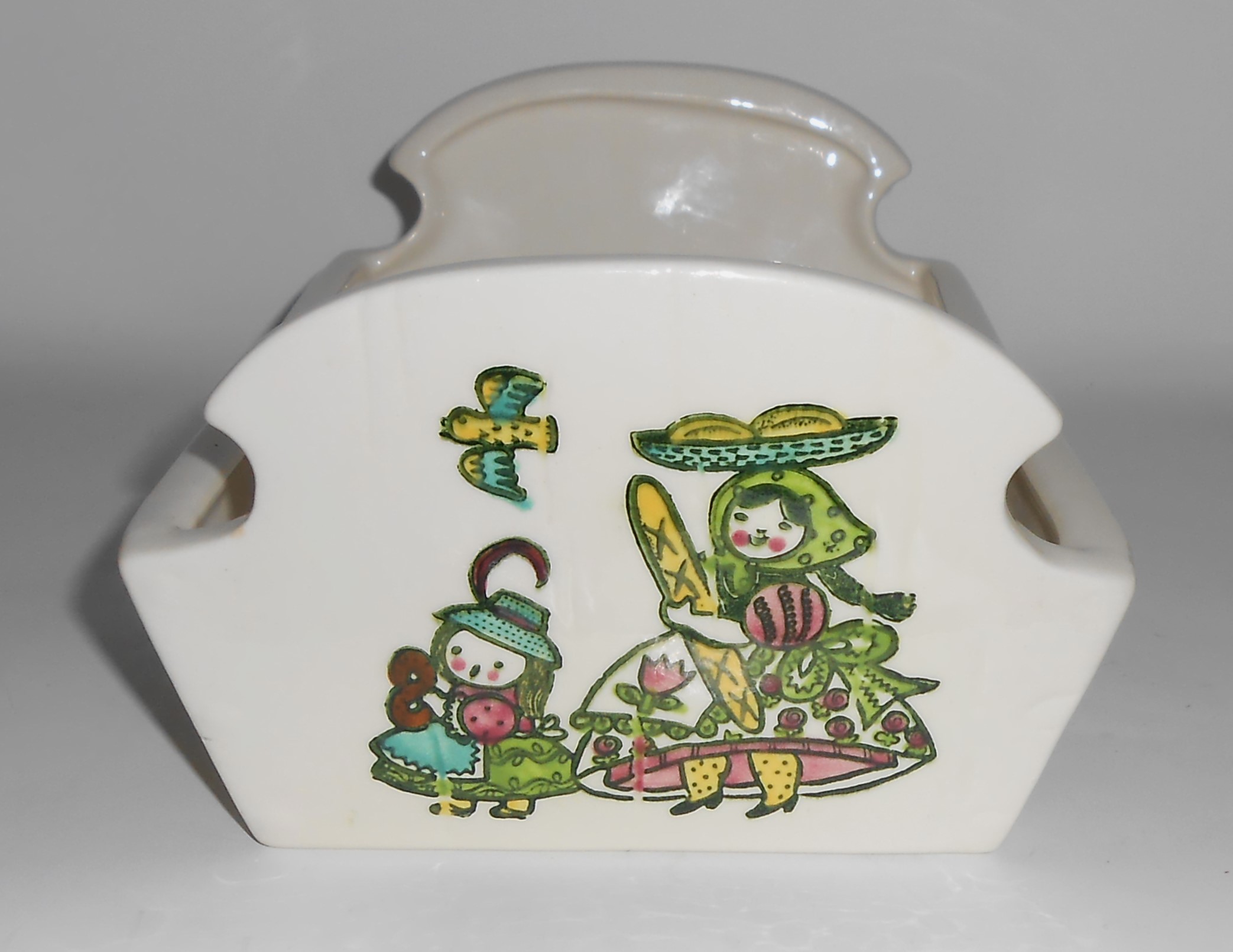 Metlox Pottery Poppy Trail Happy Time Bread Pan #2