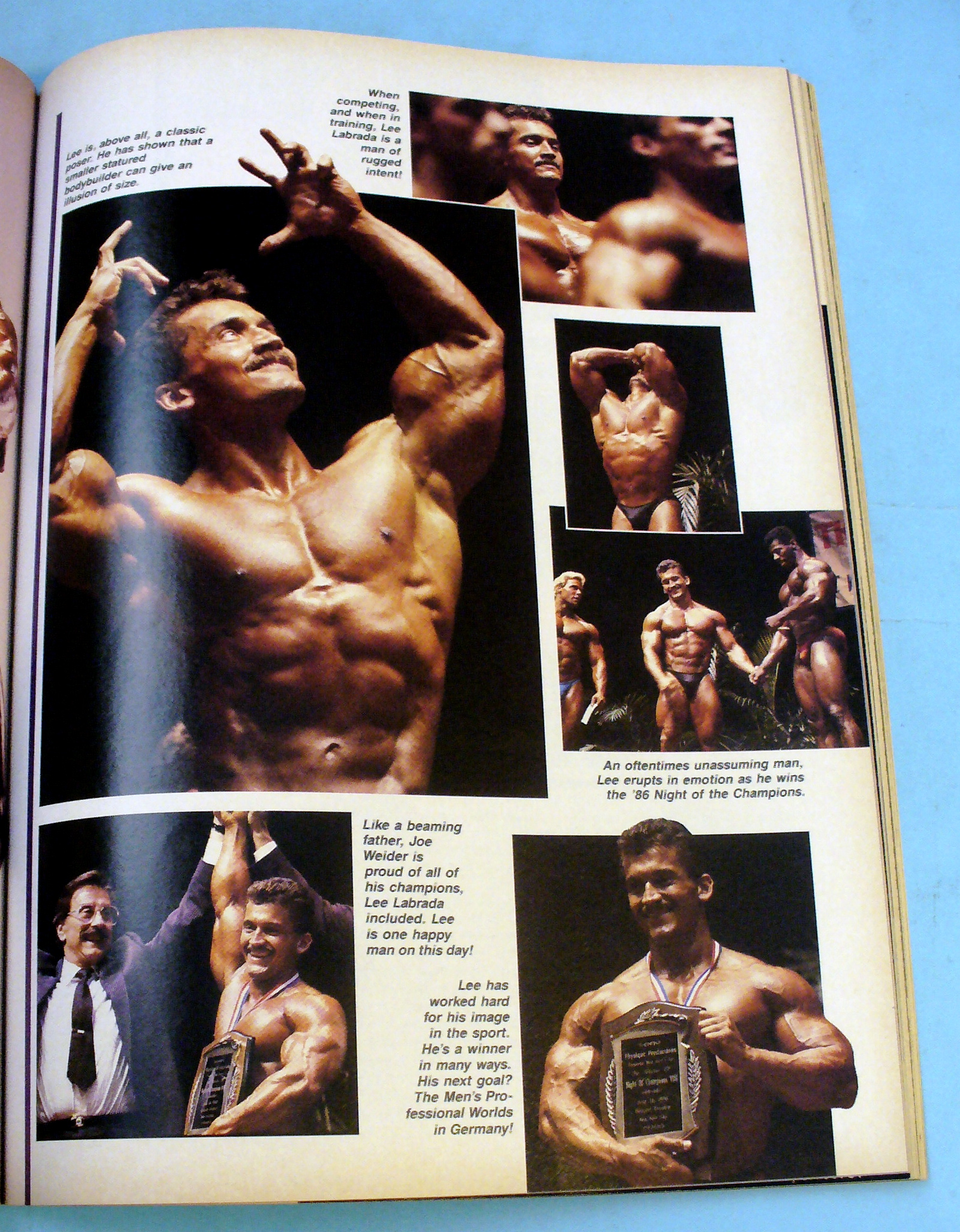 Weider Muscle & Fitness September 1987 Lee & Lisa