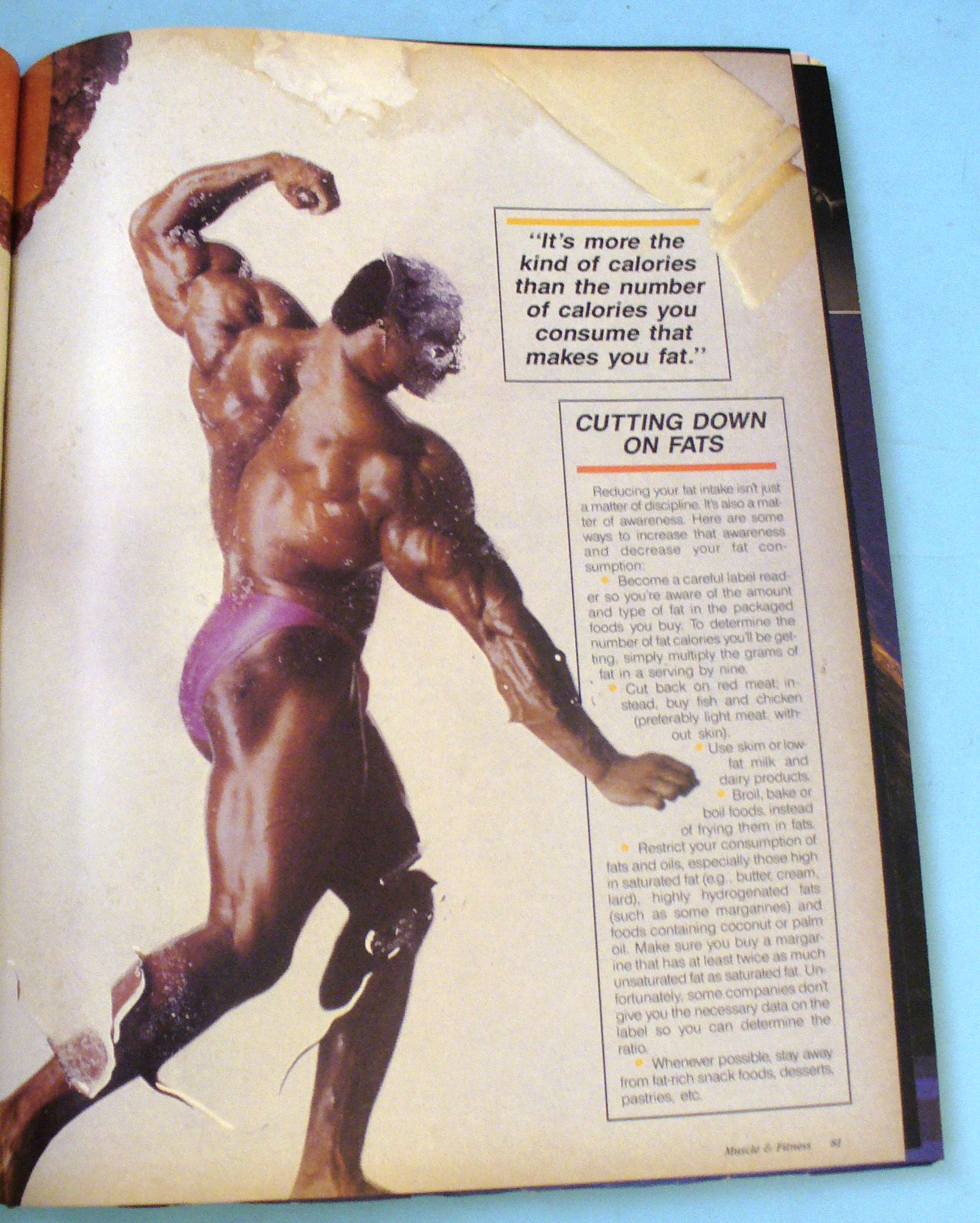 Weider Muscle & Fitness September 1987 Lee & Lisa