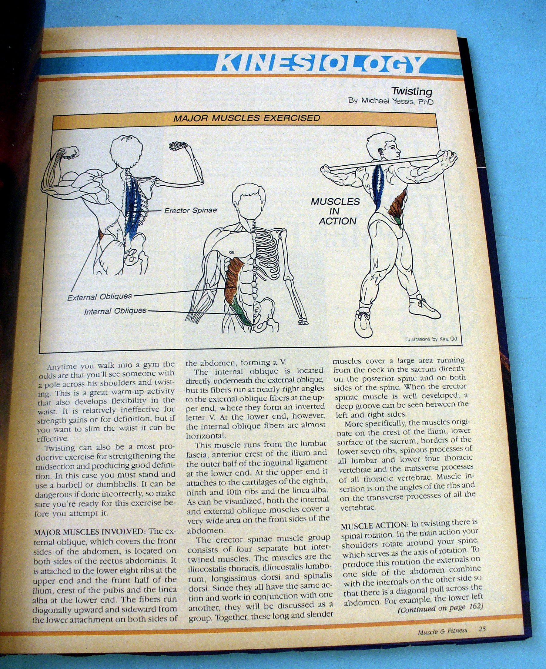 Weider Muscle & Fitness September 1987 Lee & Lisa