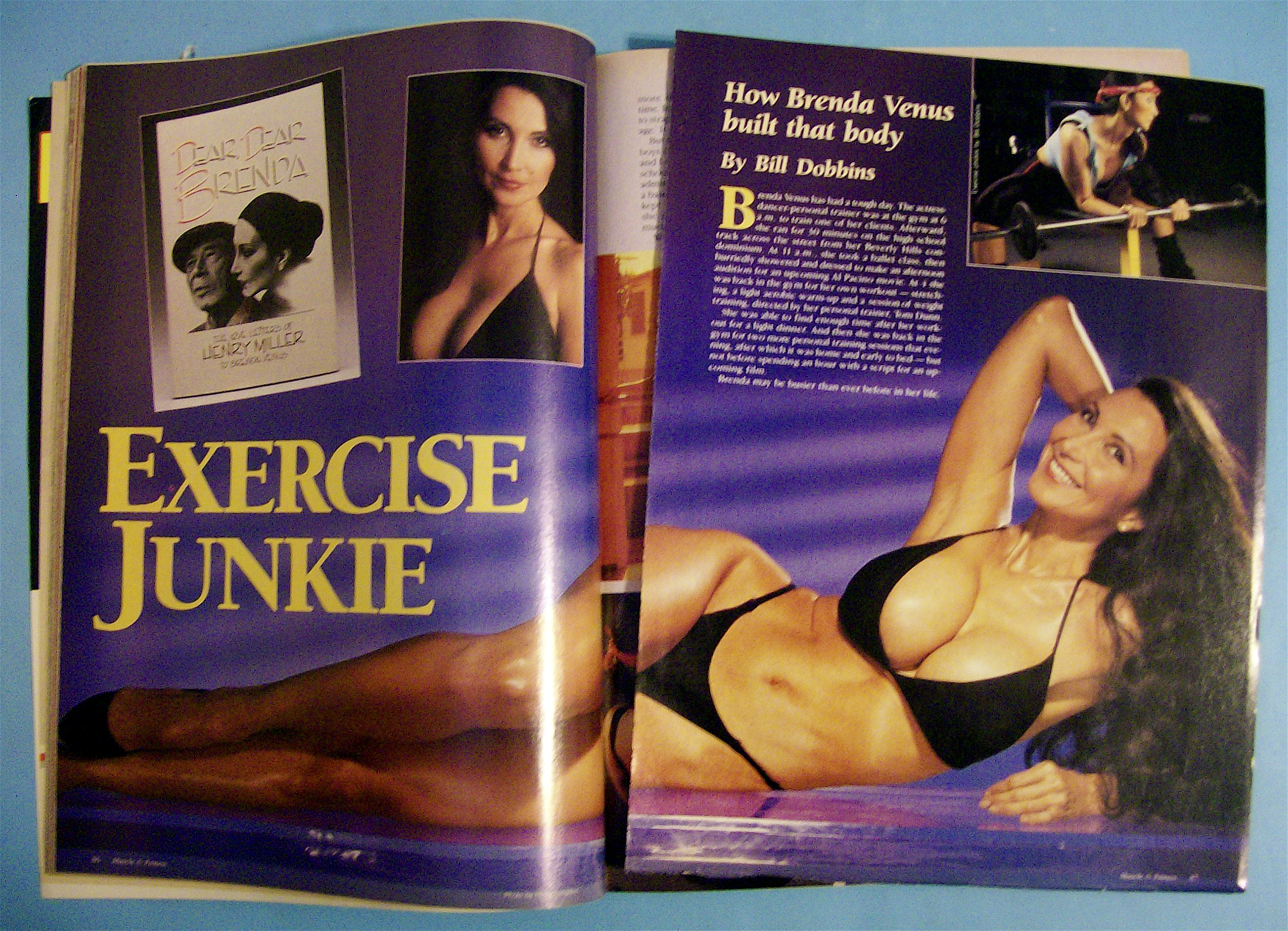Weider Muscle & Fitness September 1987 Lee & Lisa